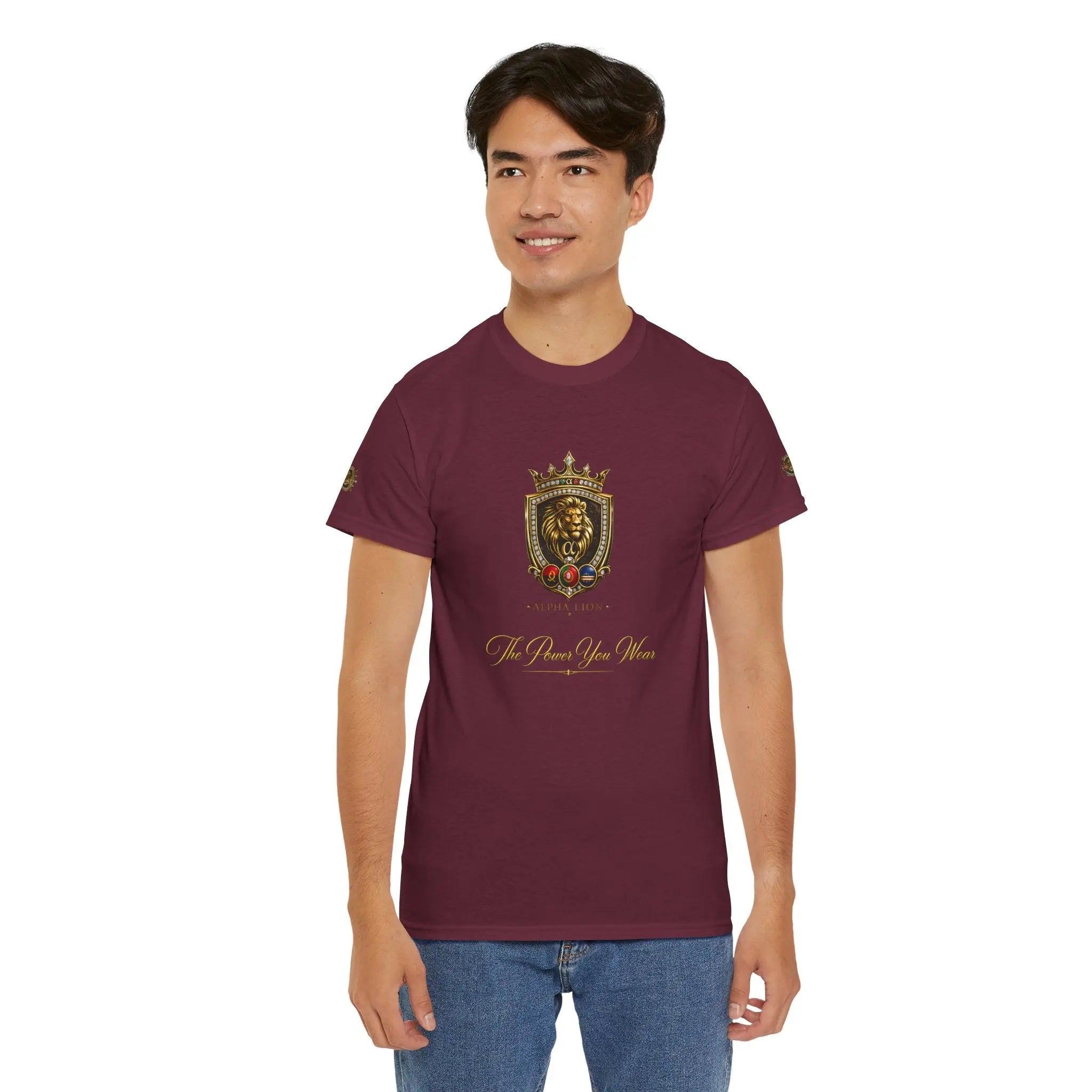 Lion  Crest T‑Shirt Printify