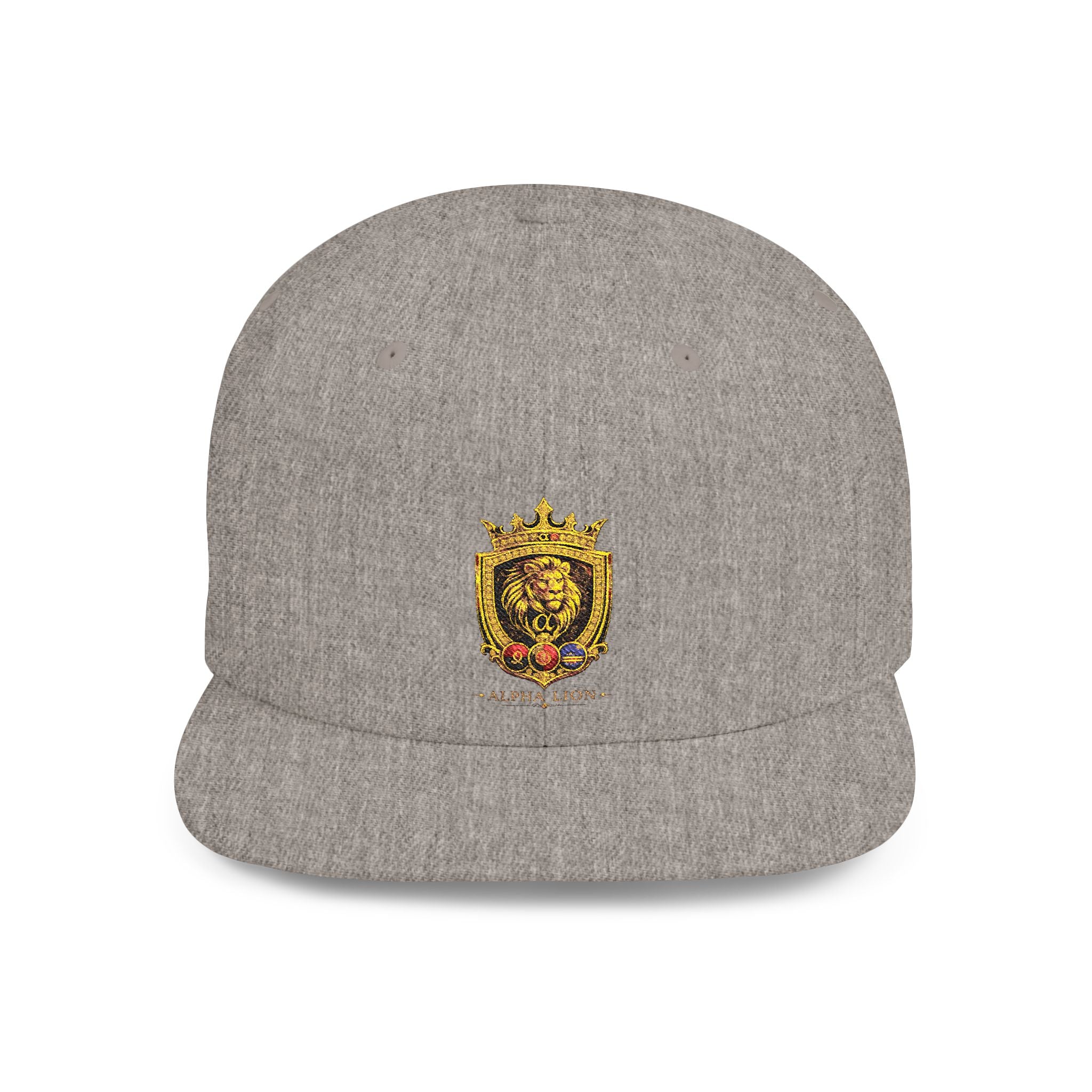 Gold Lion Crest Snapback Hat