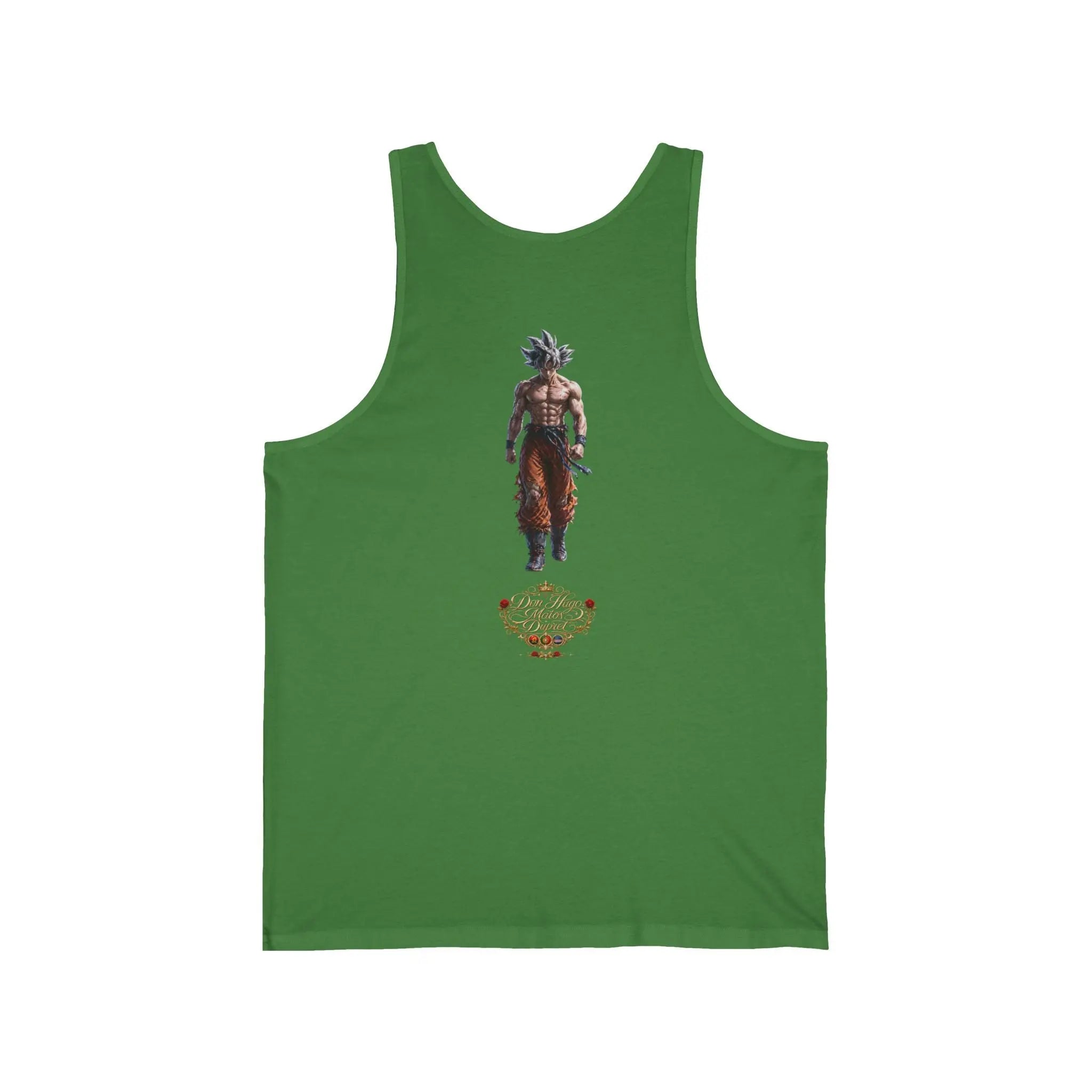 Dragon Warrior Tank Top — Lion Crest Graphic Jersey Tank Printify