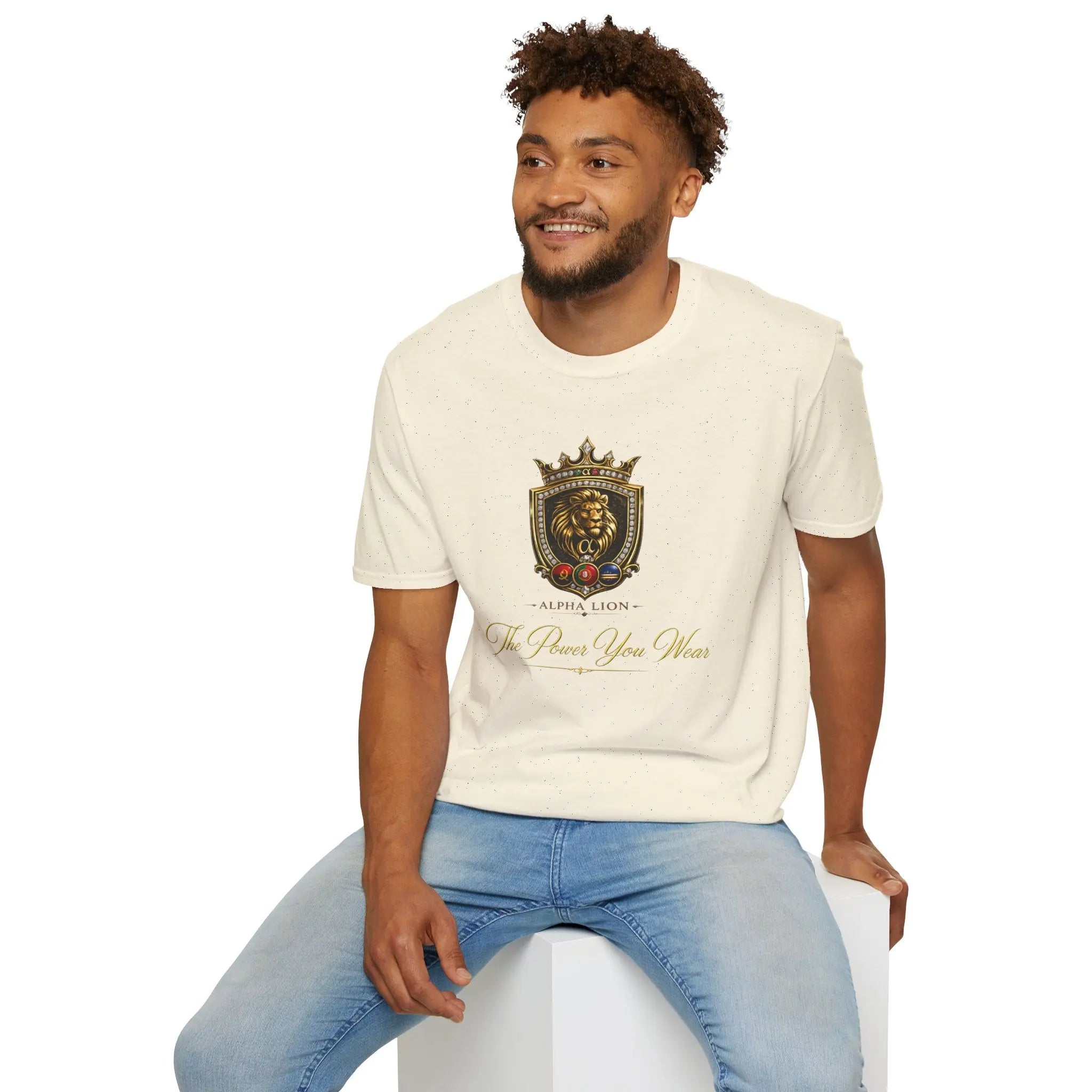 Alpha Lion Crest  T-Shirt Printify