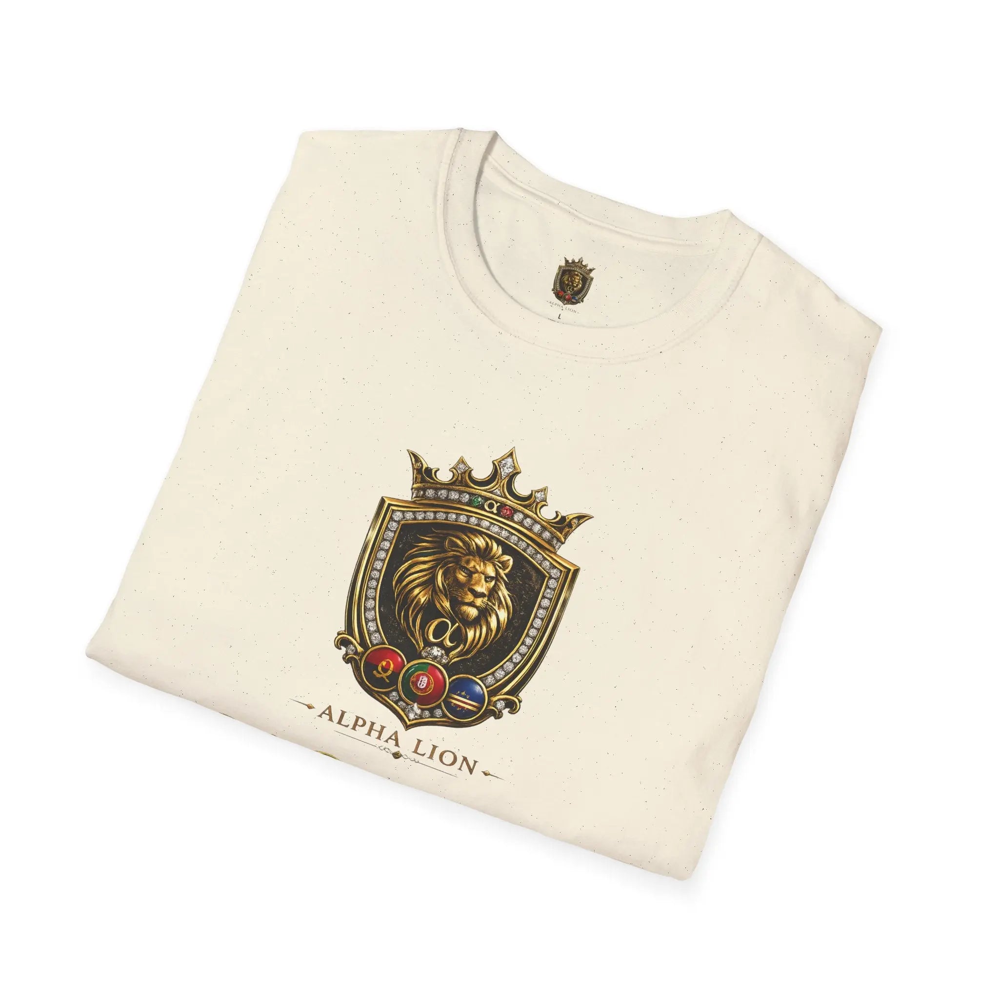 Alpha Lion Crest  T-Shirt Printify