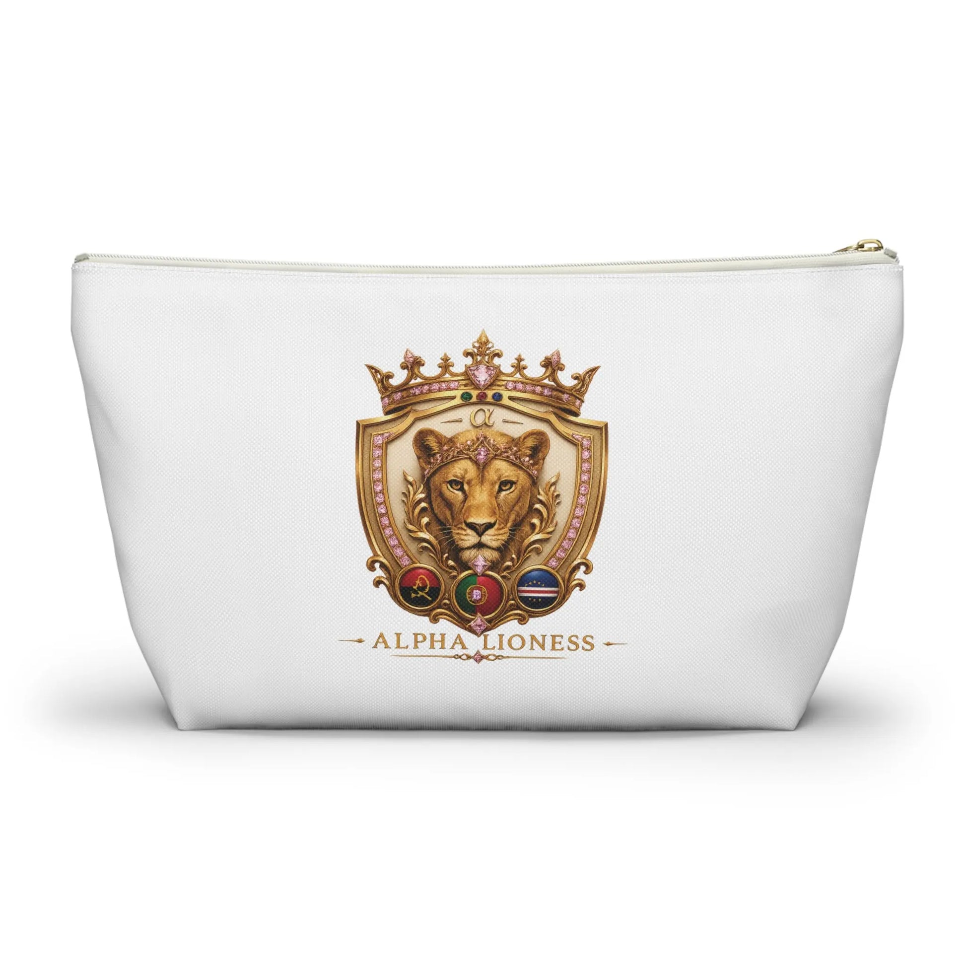 Lioness Accessory Pouch w T-bottom Printify