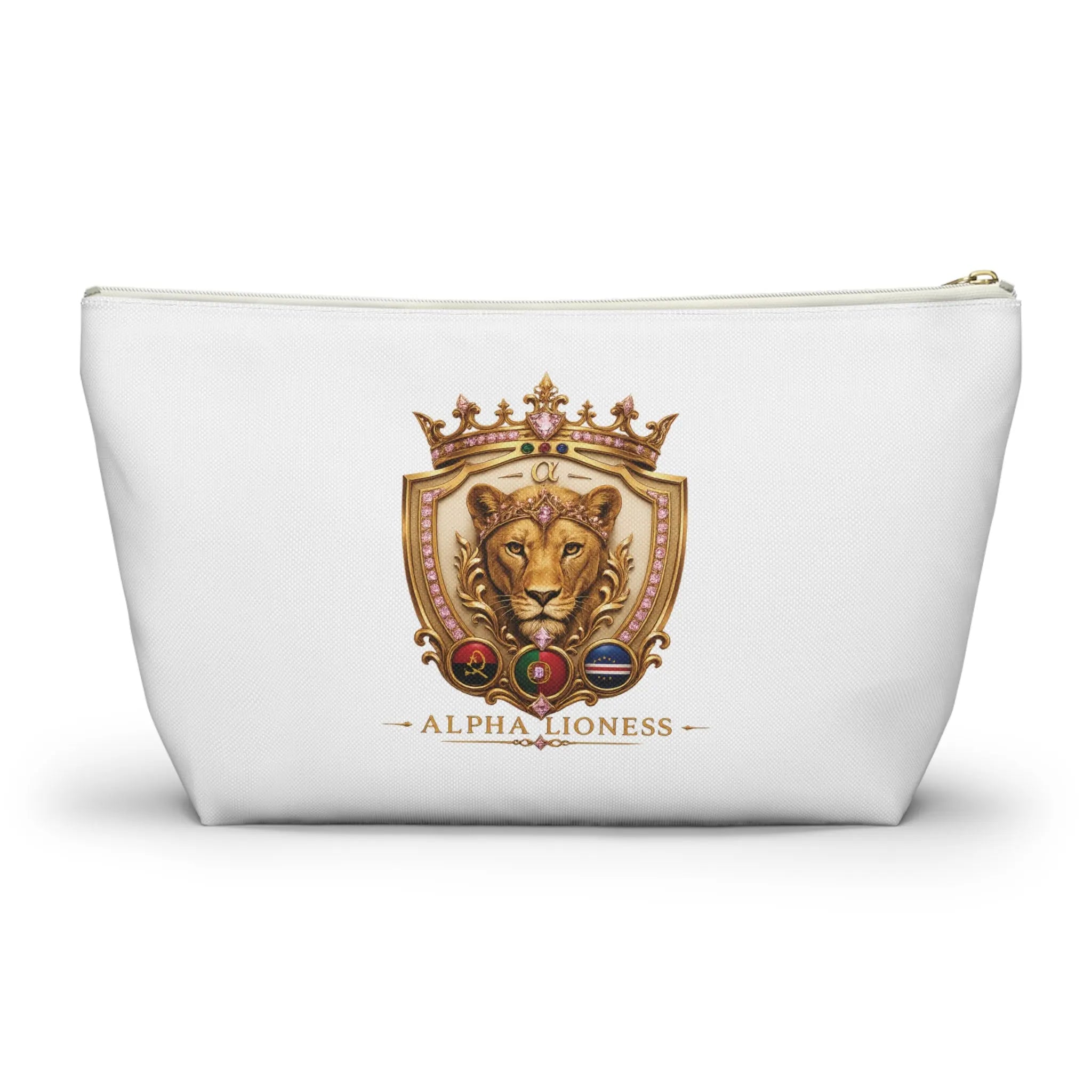 Lioness Accessory Pouch w T-bottom Printify