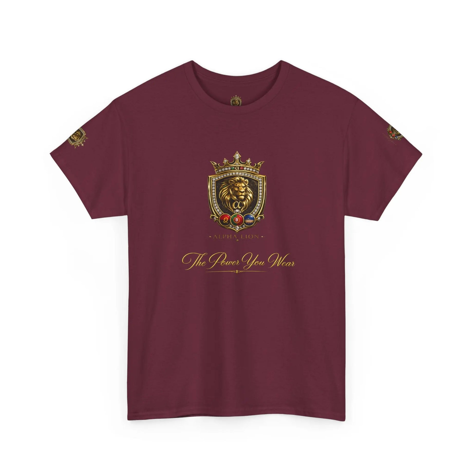 Lion  Crest T‑Shirt Printify