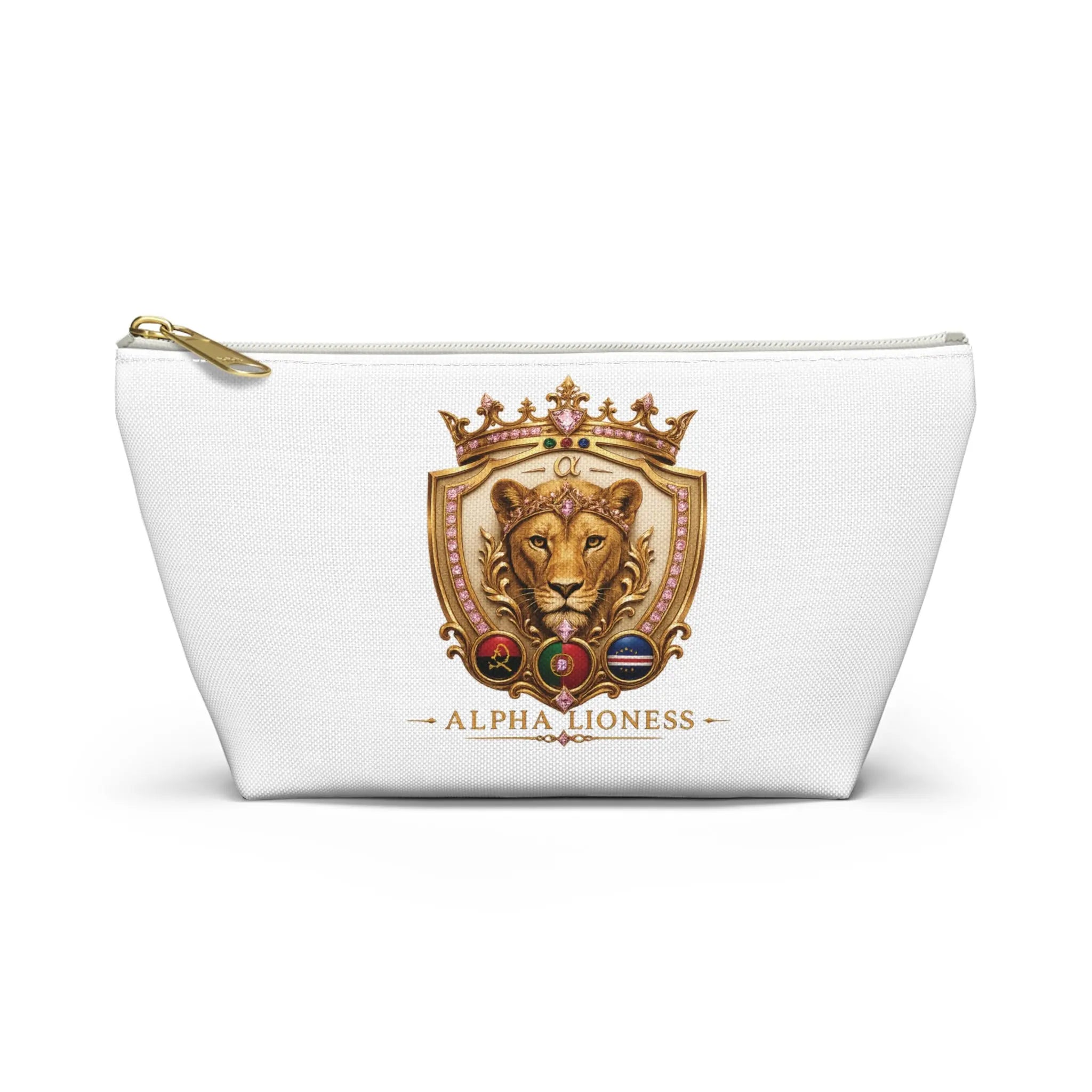 Lioness Accessory Pouch w T-bottom Printify