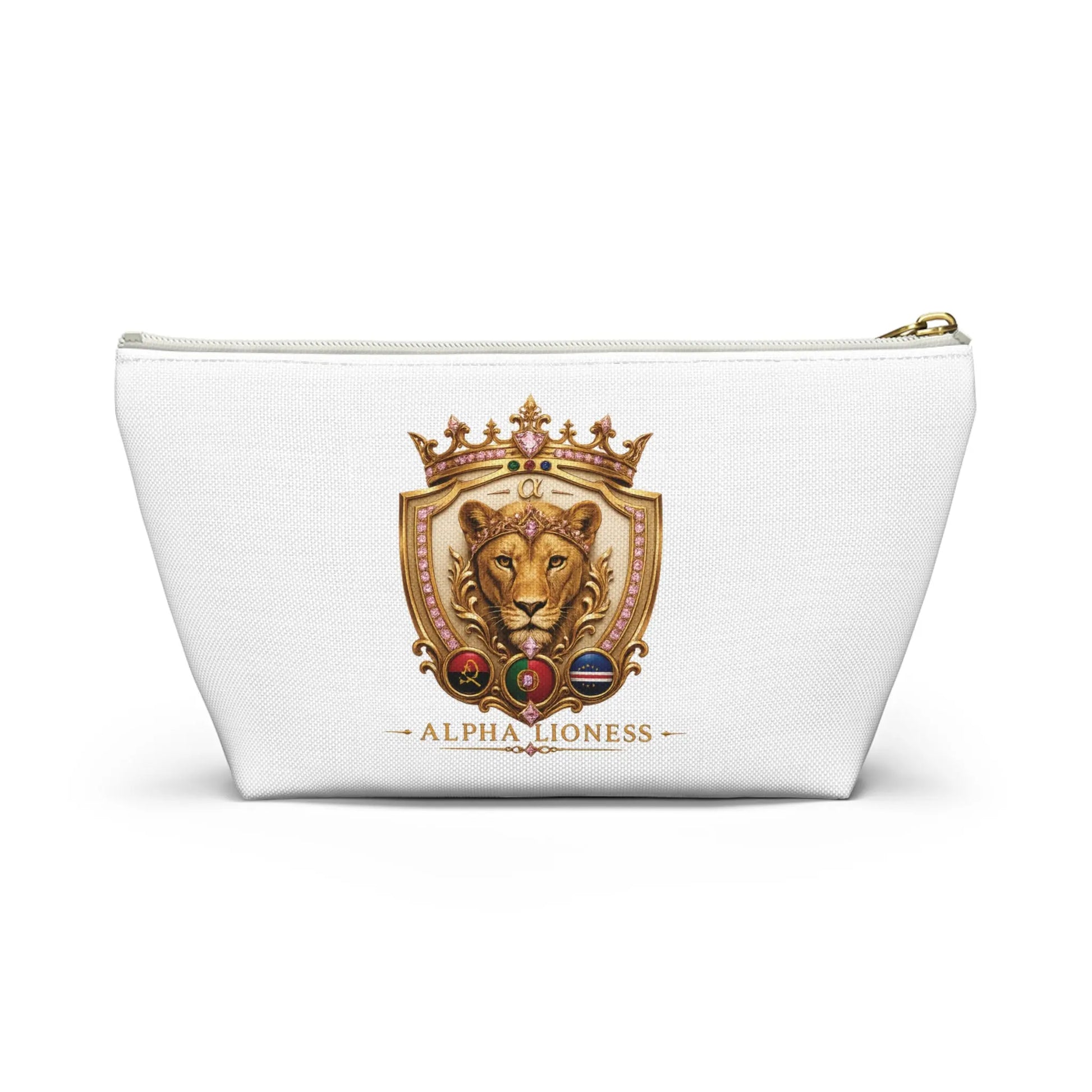 Lioness Accessory Pouch w T-bottom Printify