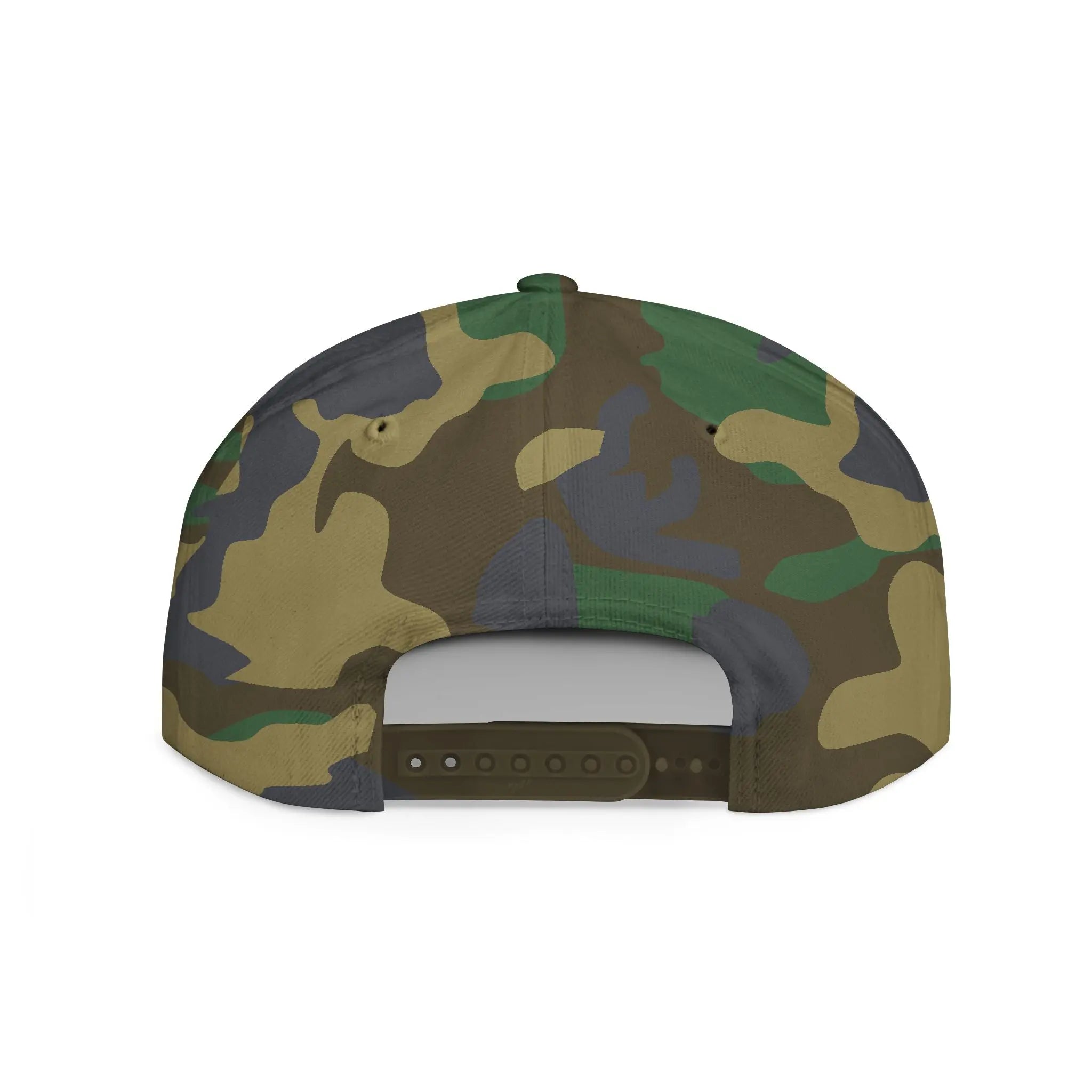 Gold Lion Crest Snapback Cap Printify