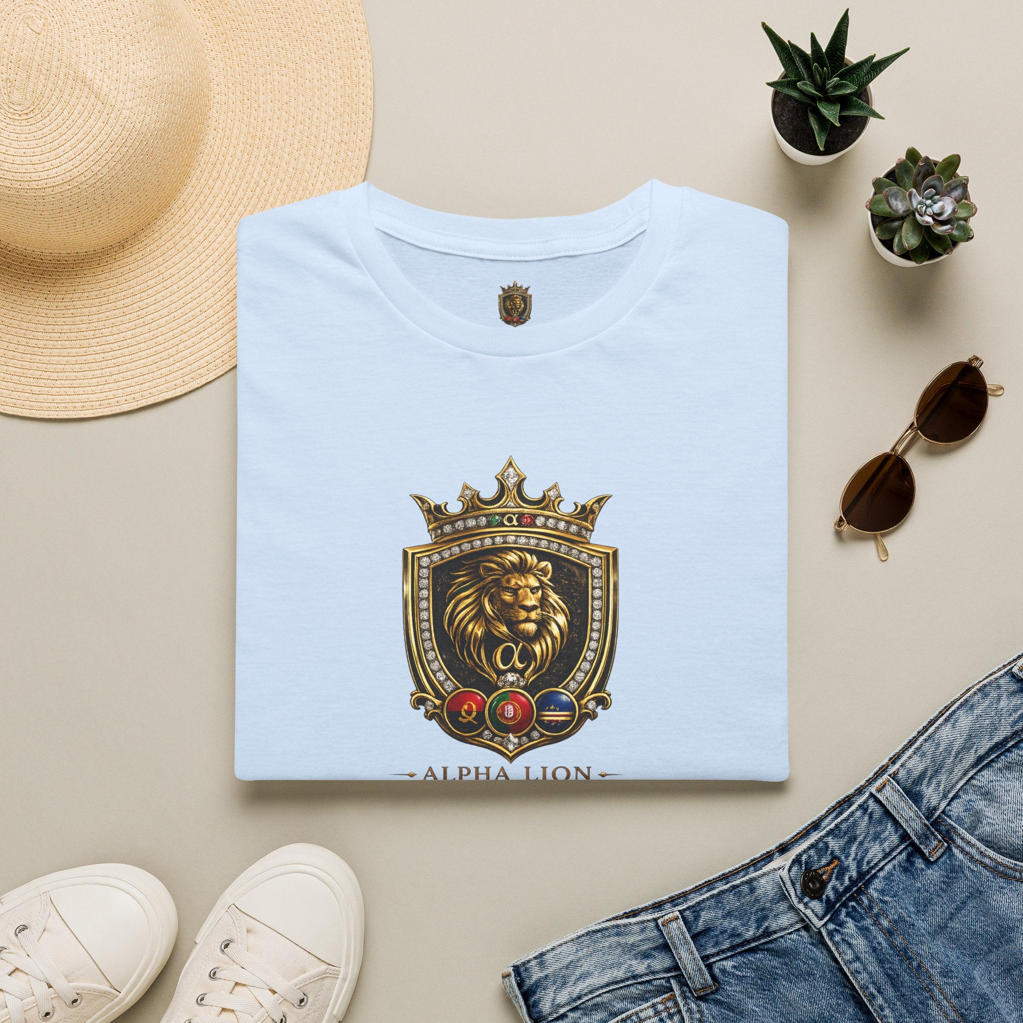 Alpha Lion Crest  T-Shirt