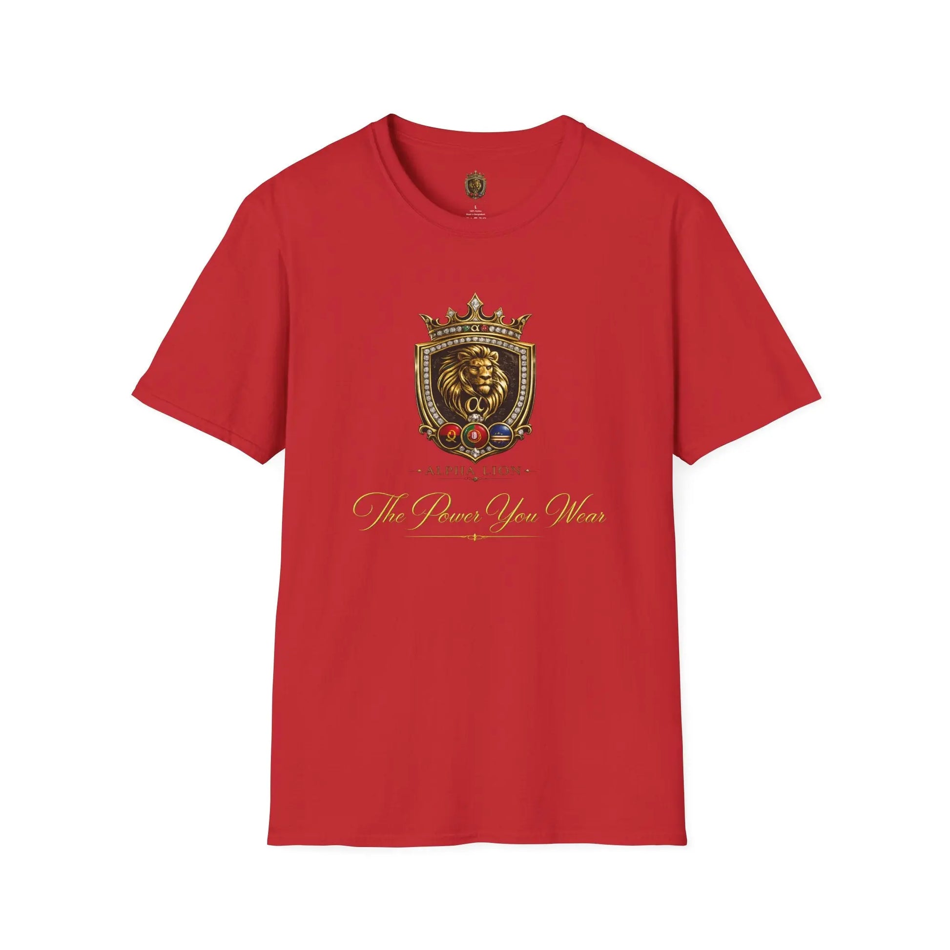 Alpha Lion Crest  T-Shirt Printify