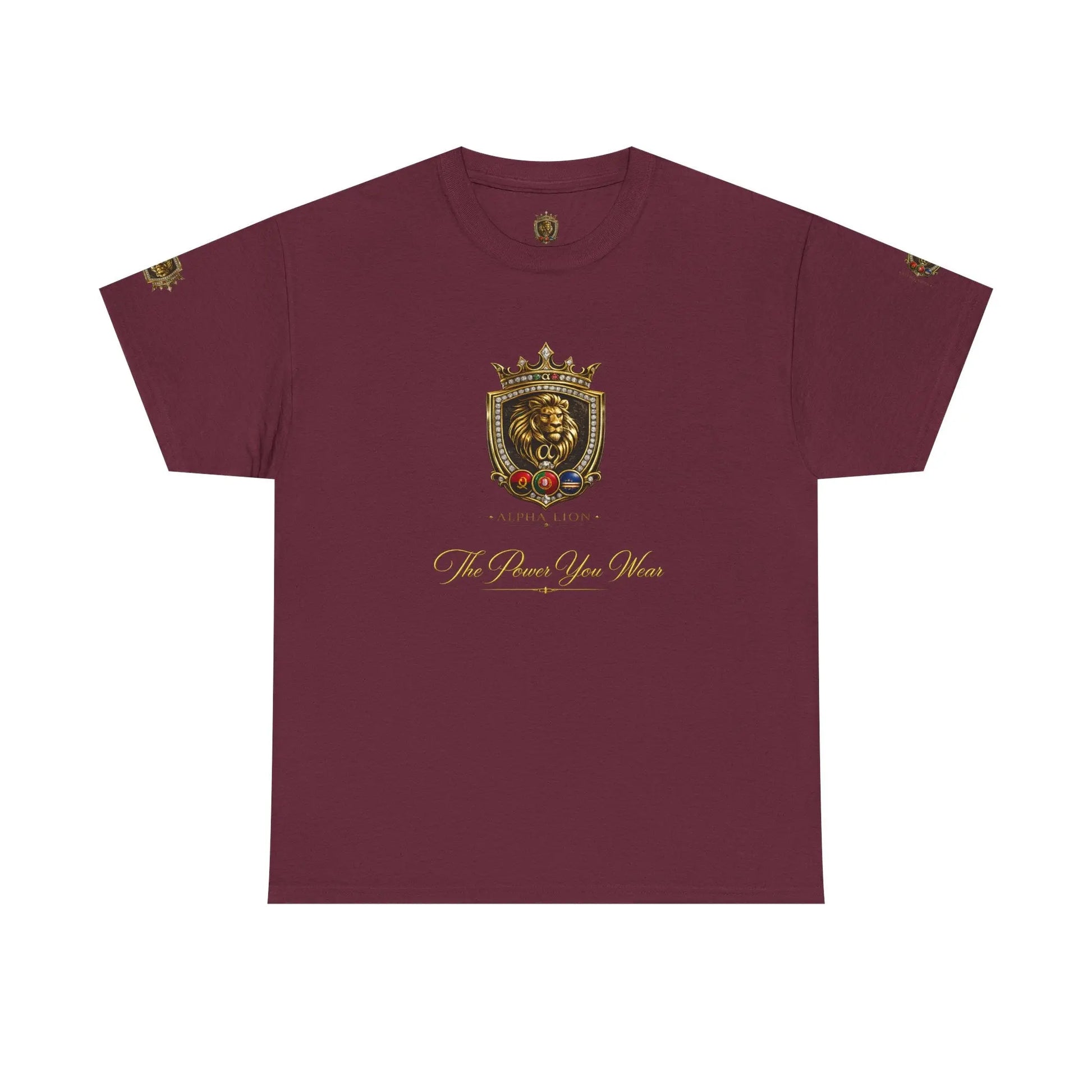 Lion  Crest T‑Shirt Printify
