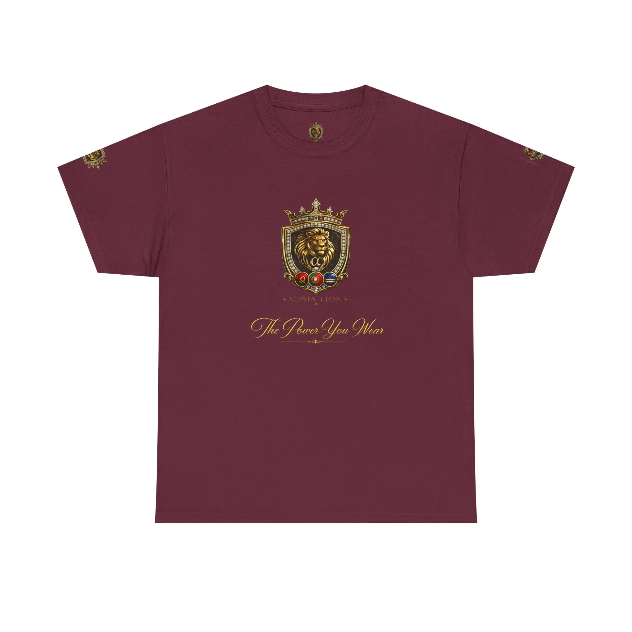 Lion  Crest T‑Shirt Printify