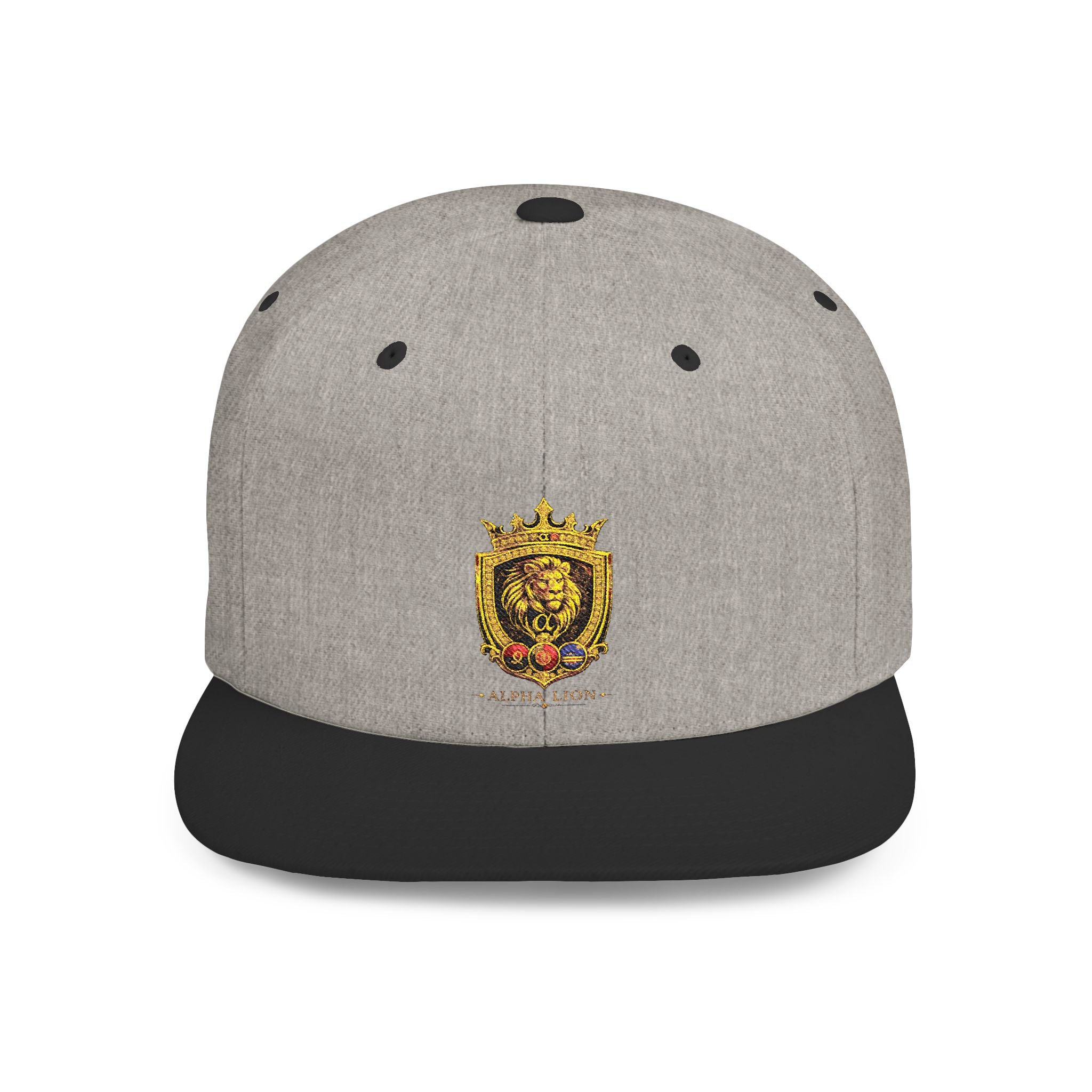 Gold Lion Crest Snapback Hat