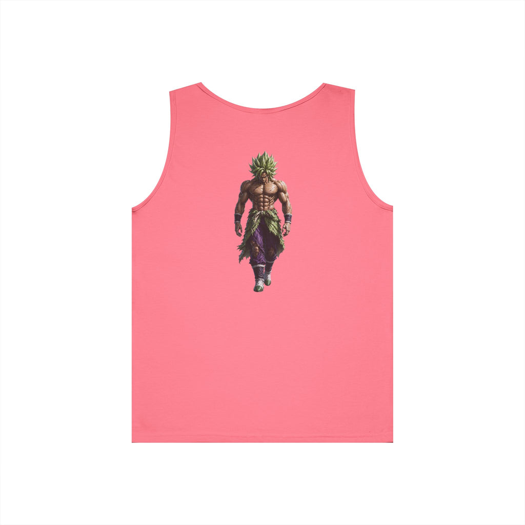 Alpha Lion Tank Top — Vintage-Engels-Emblem-Brustaufdruck
