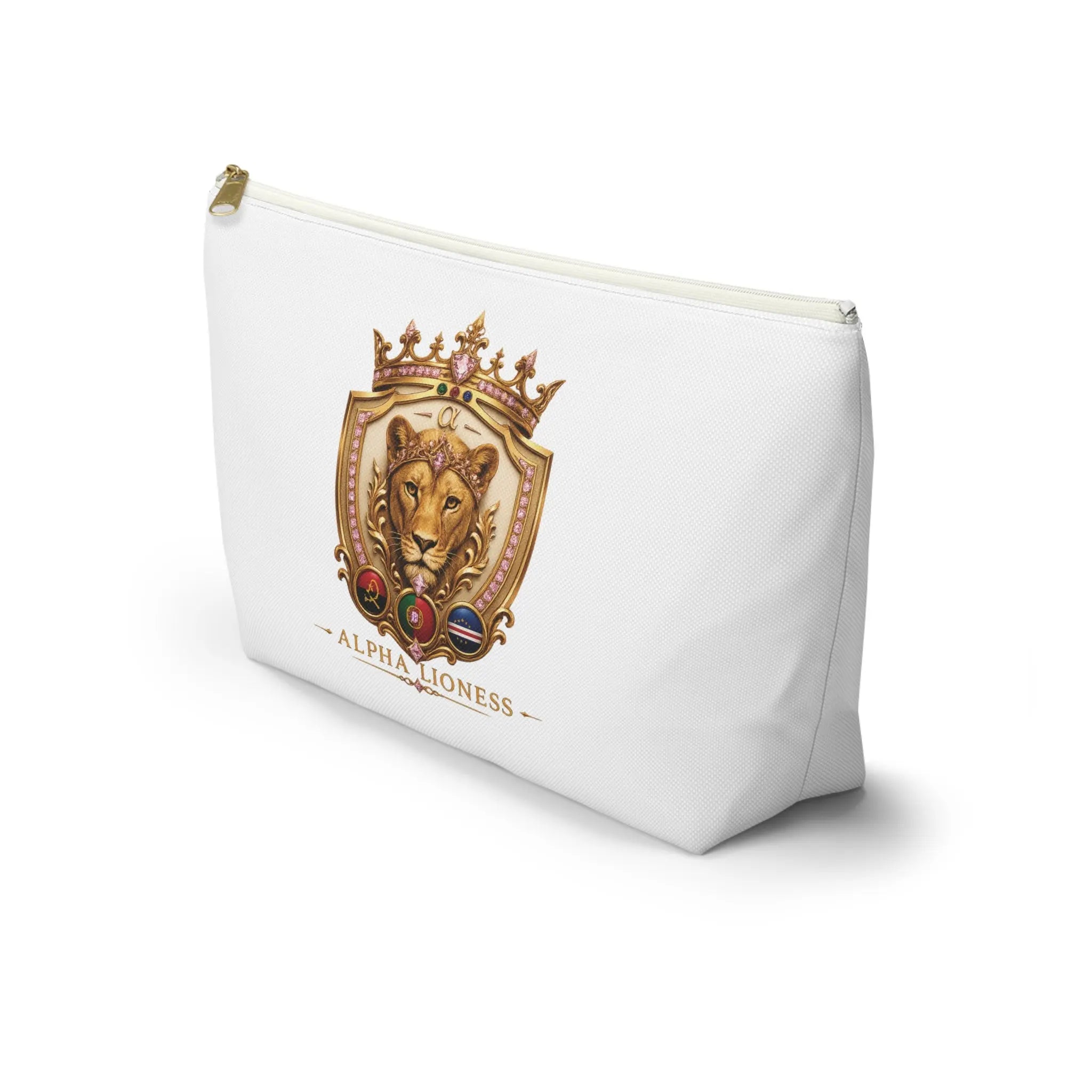Lioness Accessory Pouch w T-bottom Printify