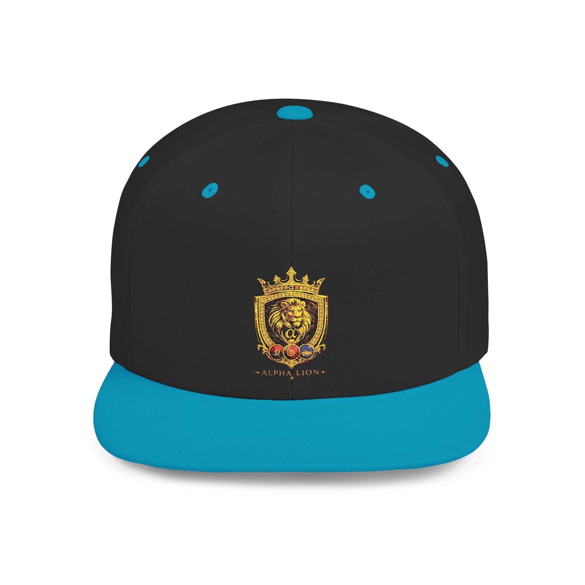 Gold Lion Crest Snapback Hat
