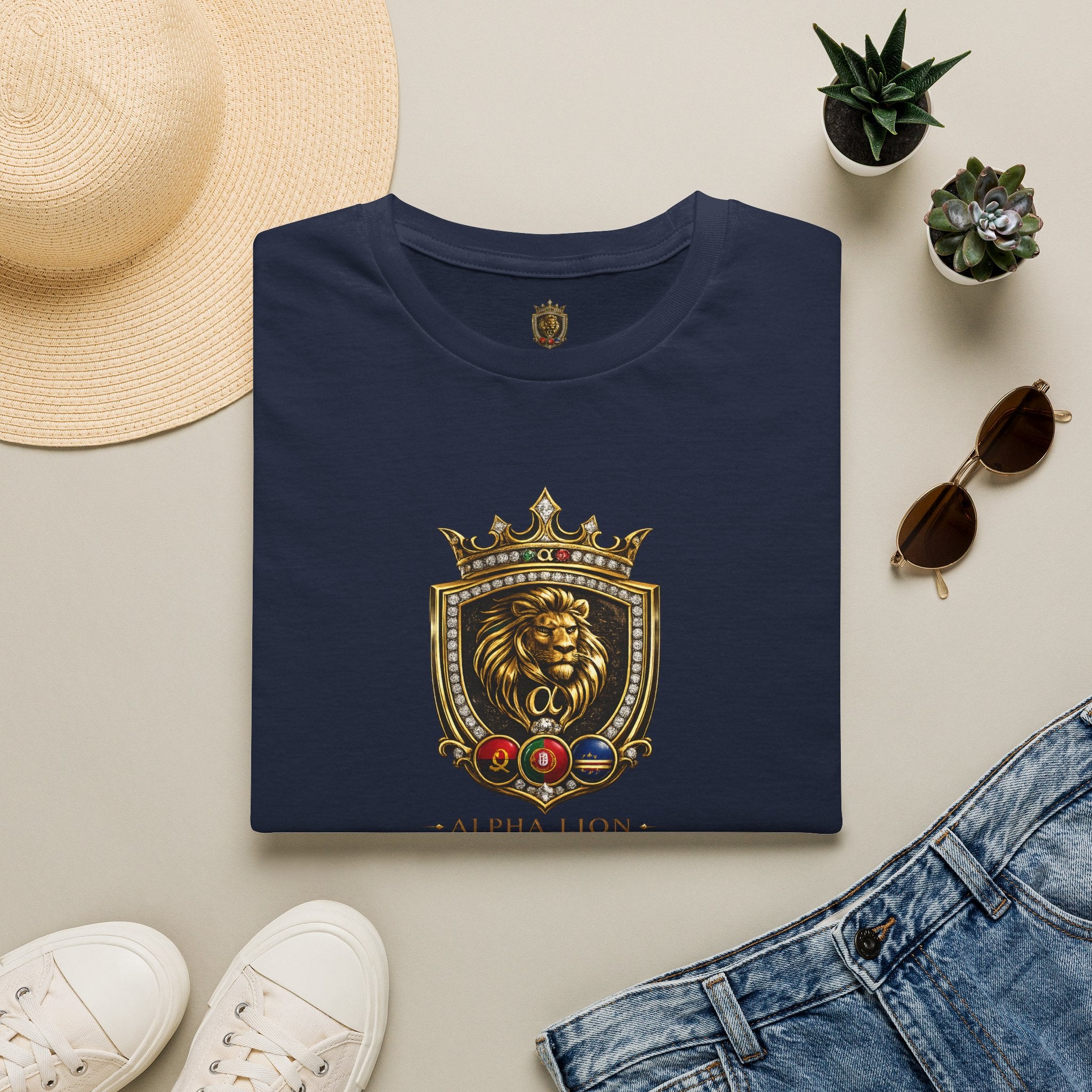 Alpha Lion Crest  T-Shirt