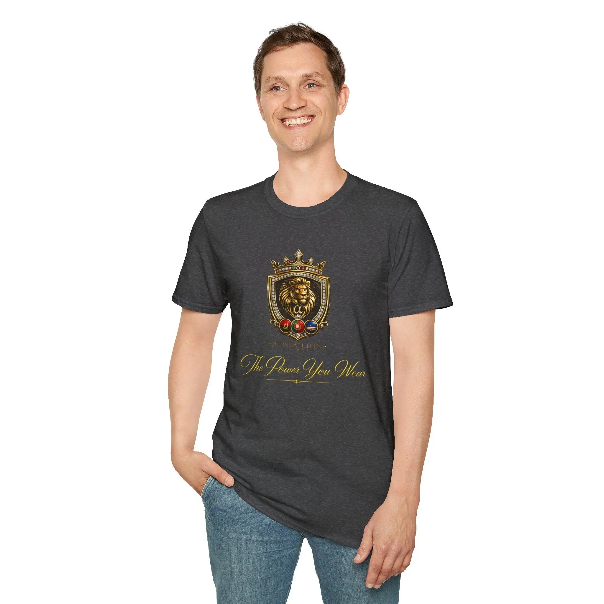 Alpha Lion Crest  T-Shirt Printify