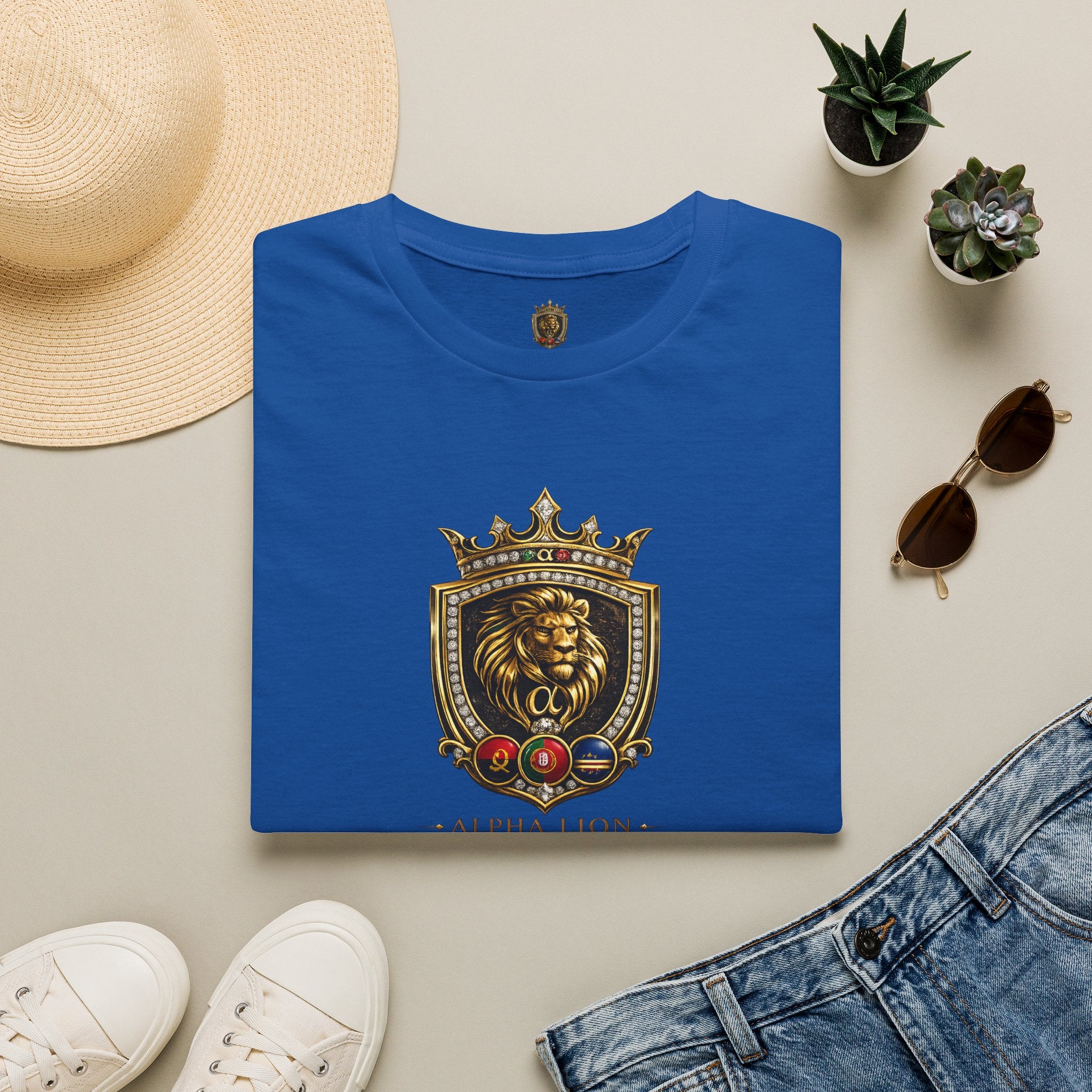 Alpha Lion Crest  T-Shirt