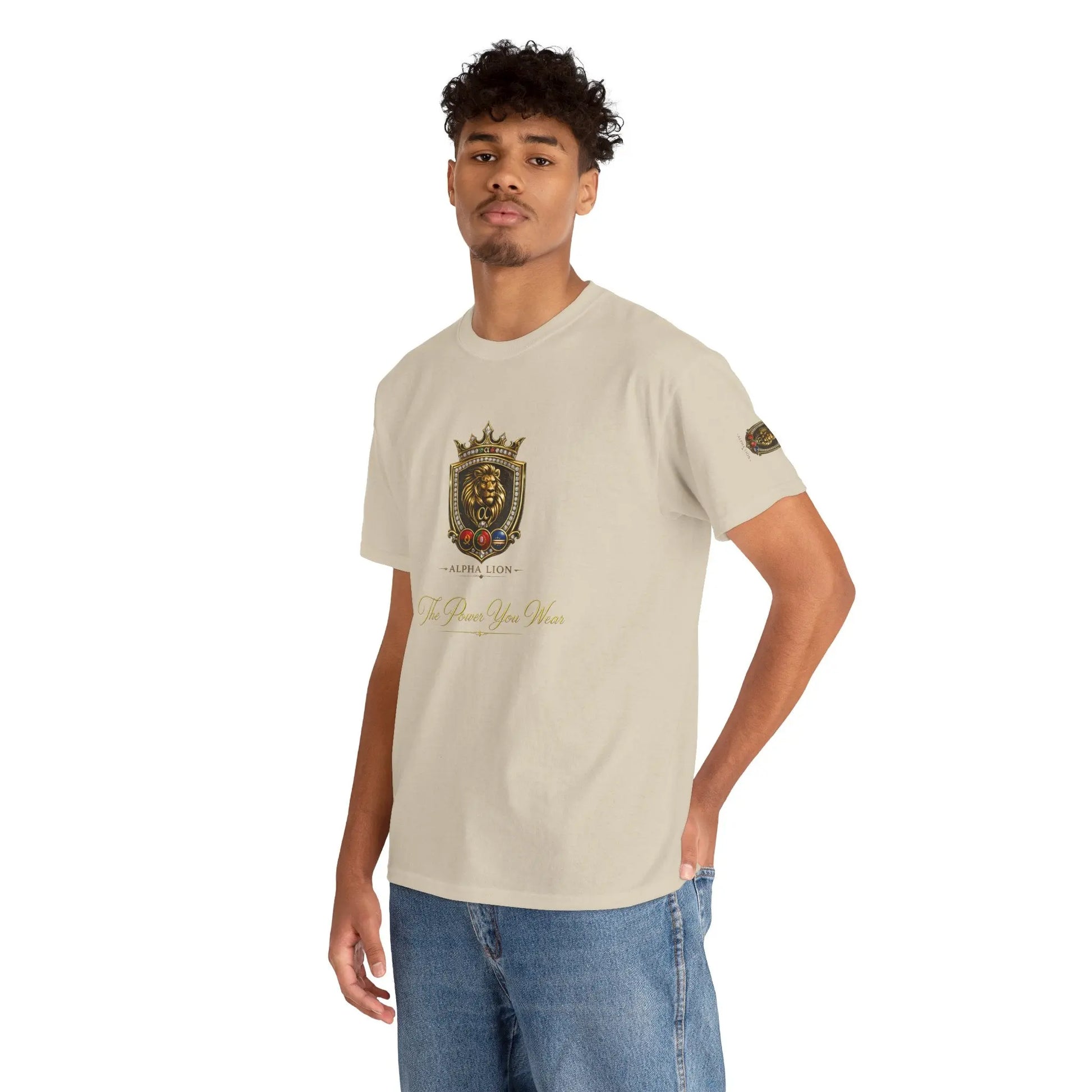 Lion  Crest T‑Shirt Printify