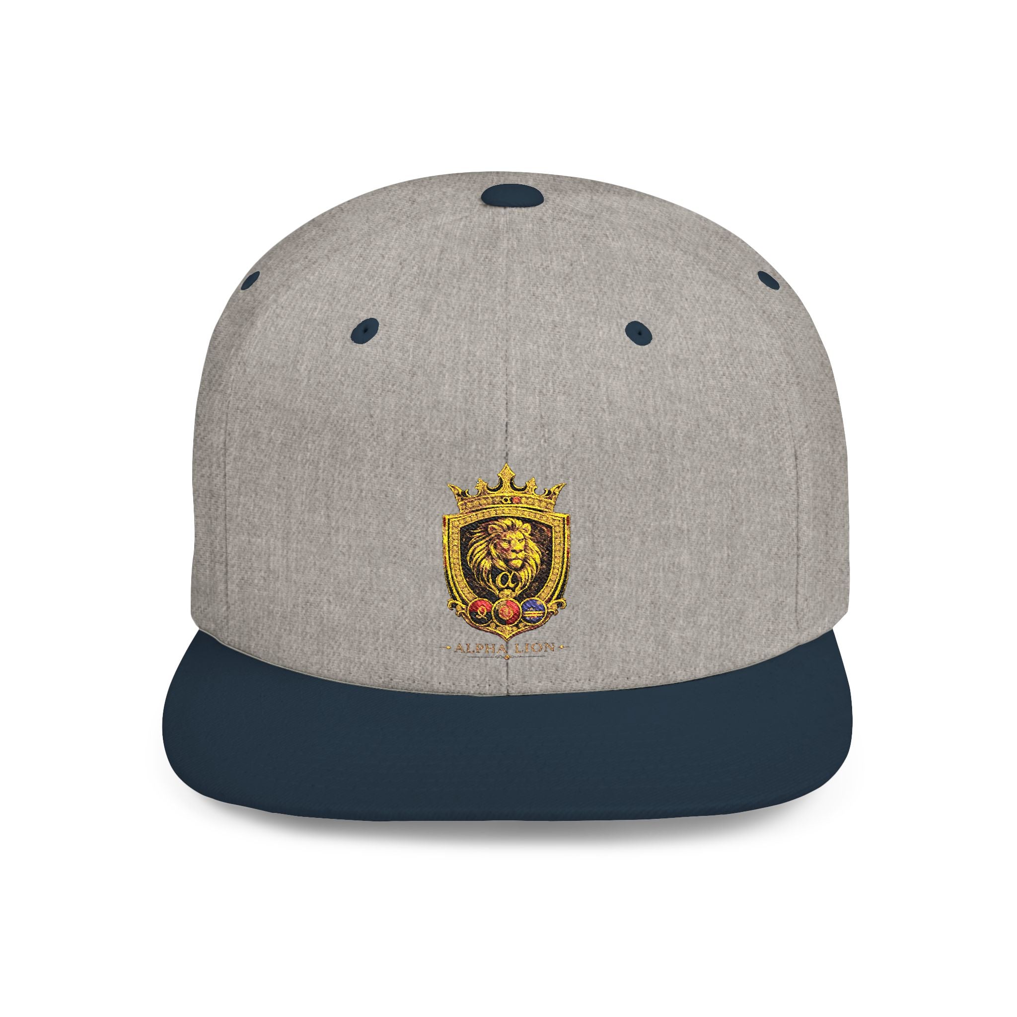 Gold Lion Crest Snapback Hat