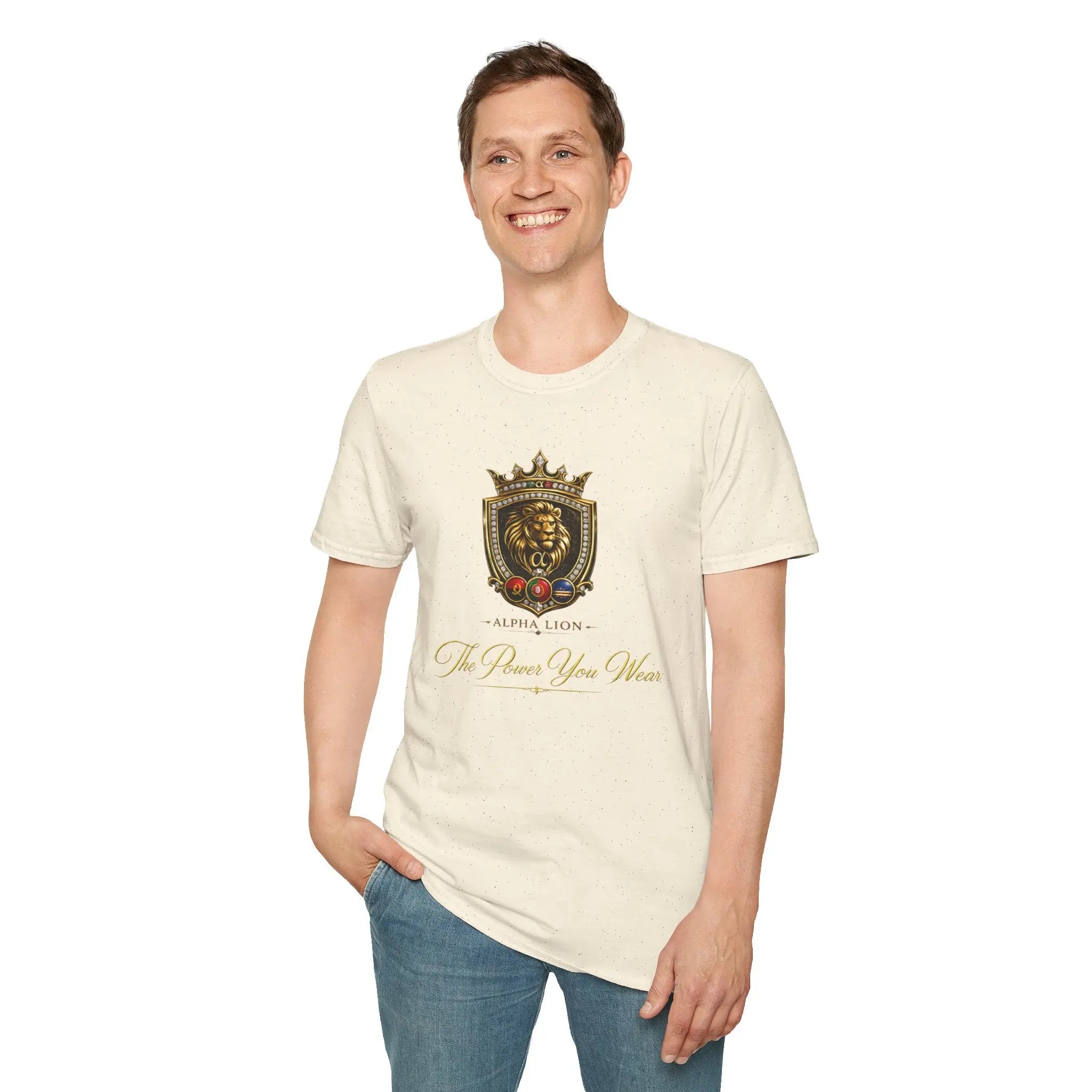 Alpha Lion Crest  T-Shirt Printify