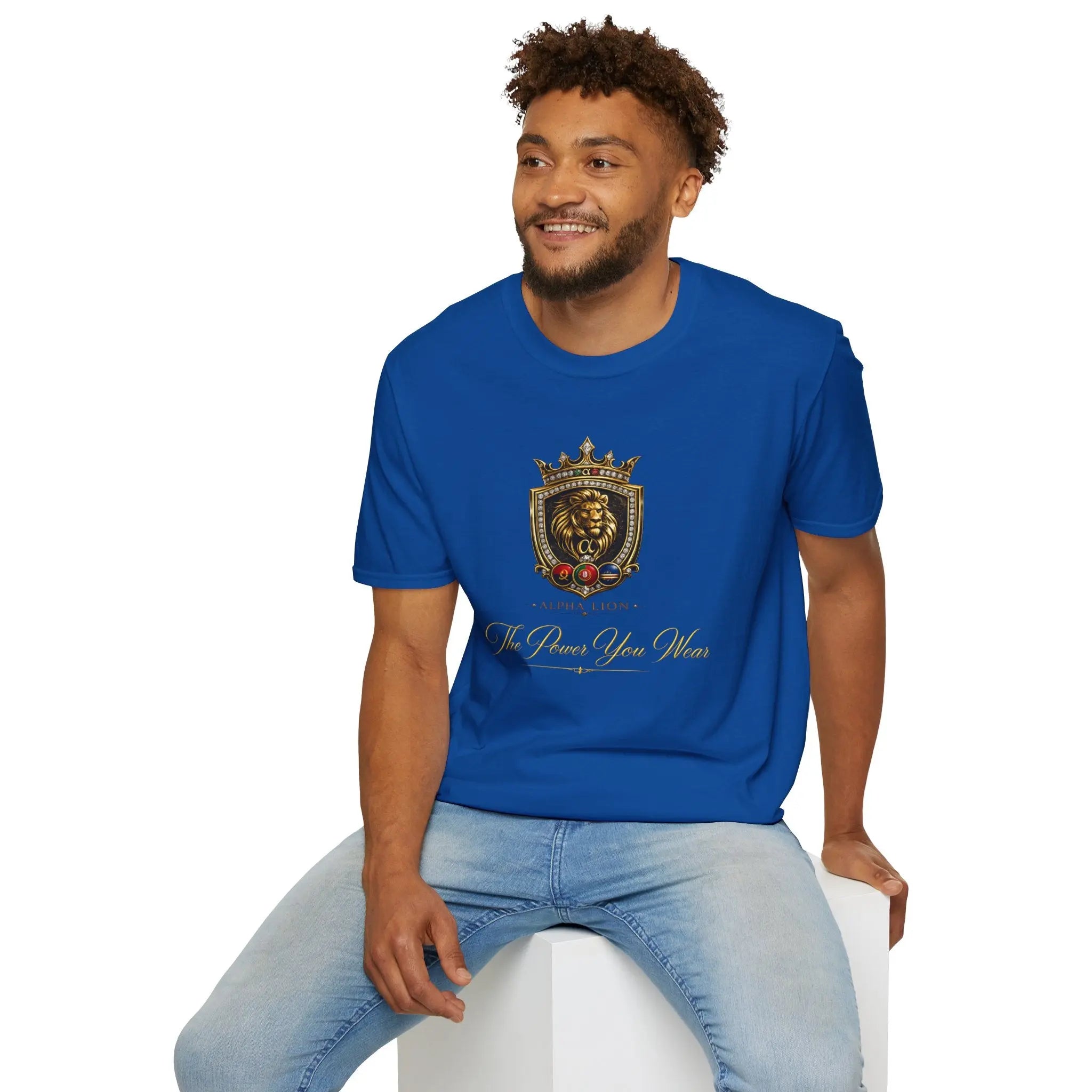 Alpha Lion Crest  T-Shirt Printify