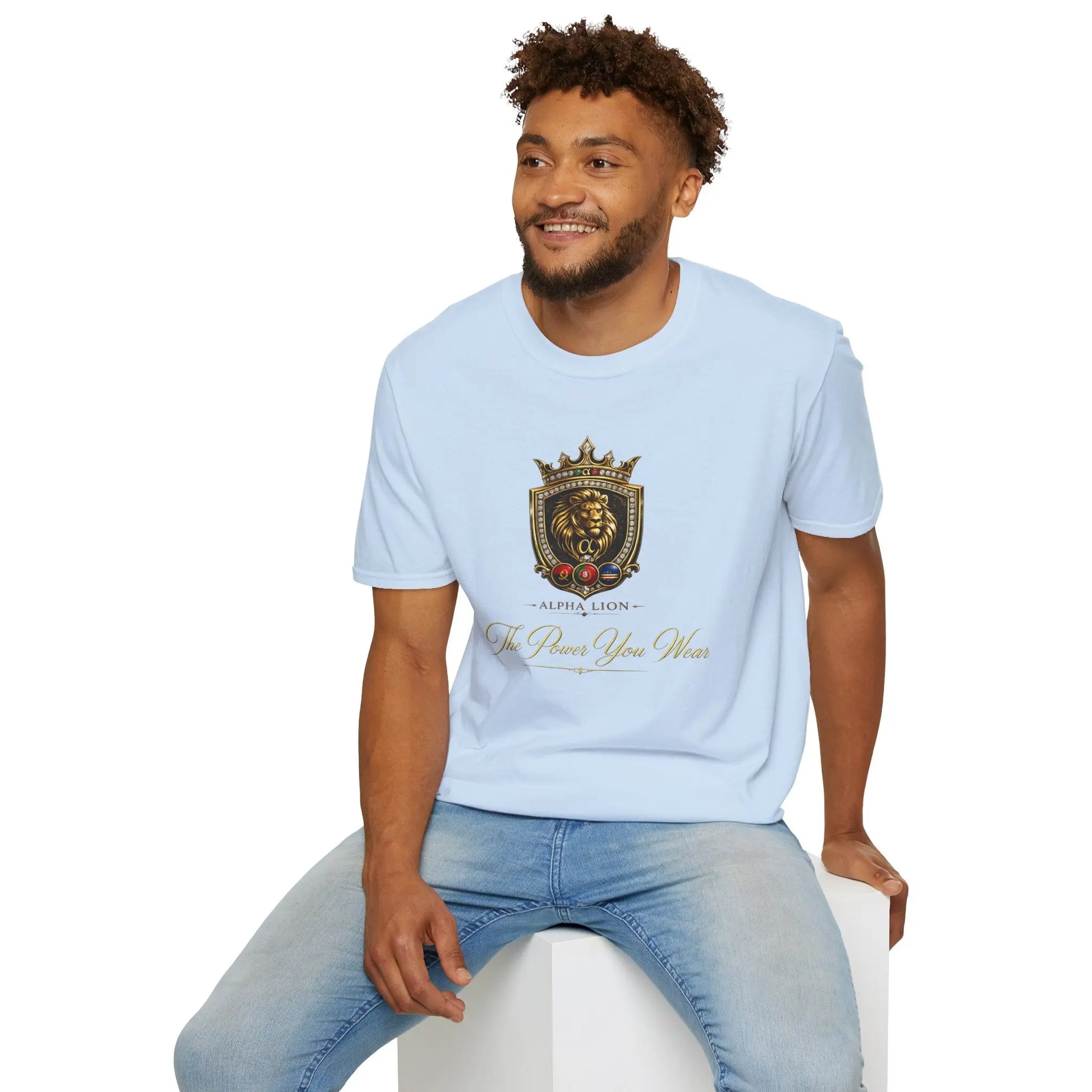 Alpha Lion Crest  T-Shirt Printify