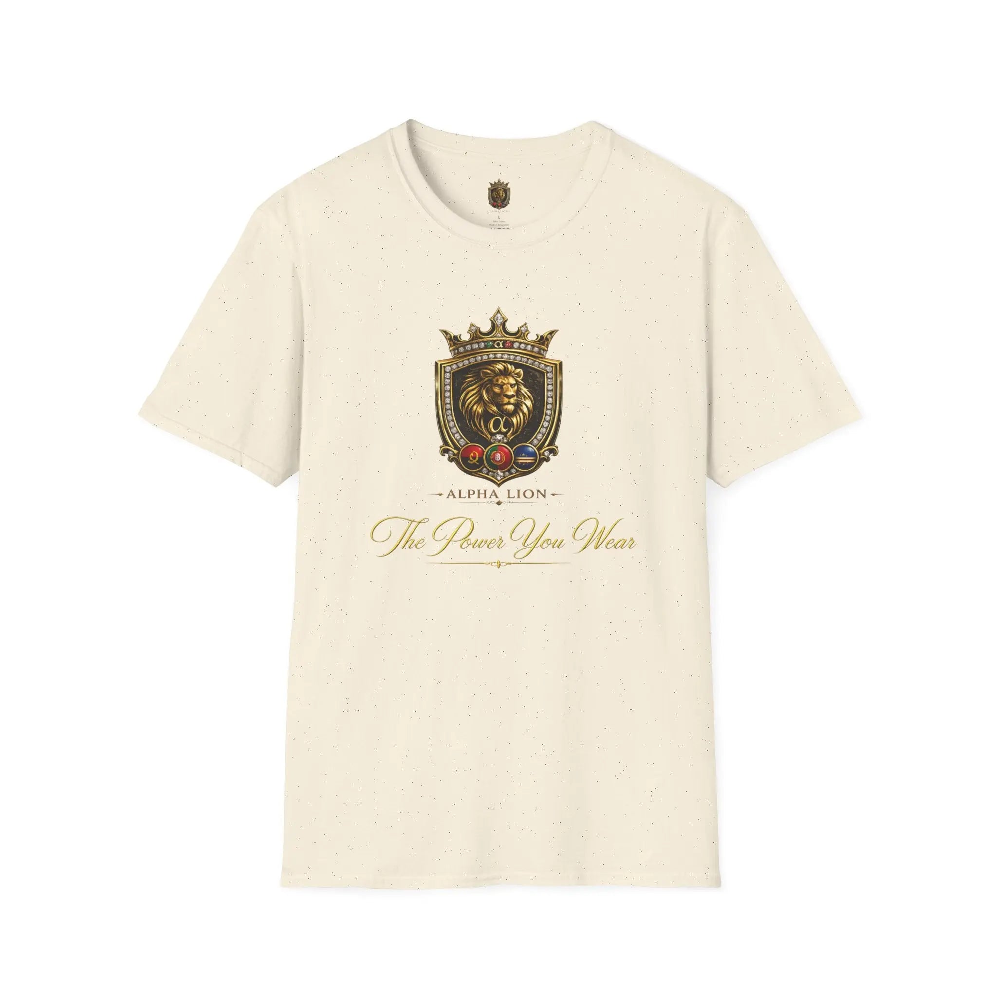 Alpha Lion Crest  T-Shirt Printify