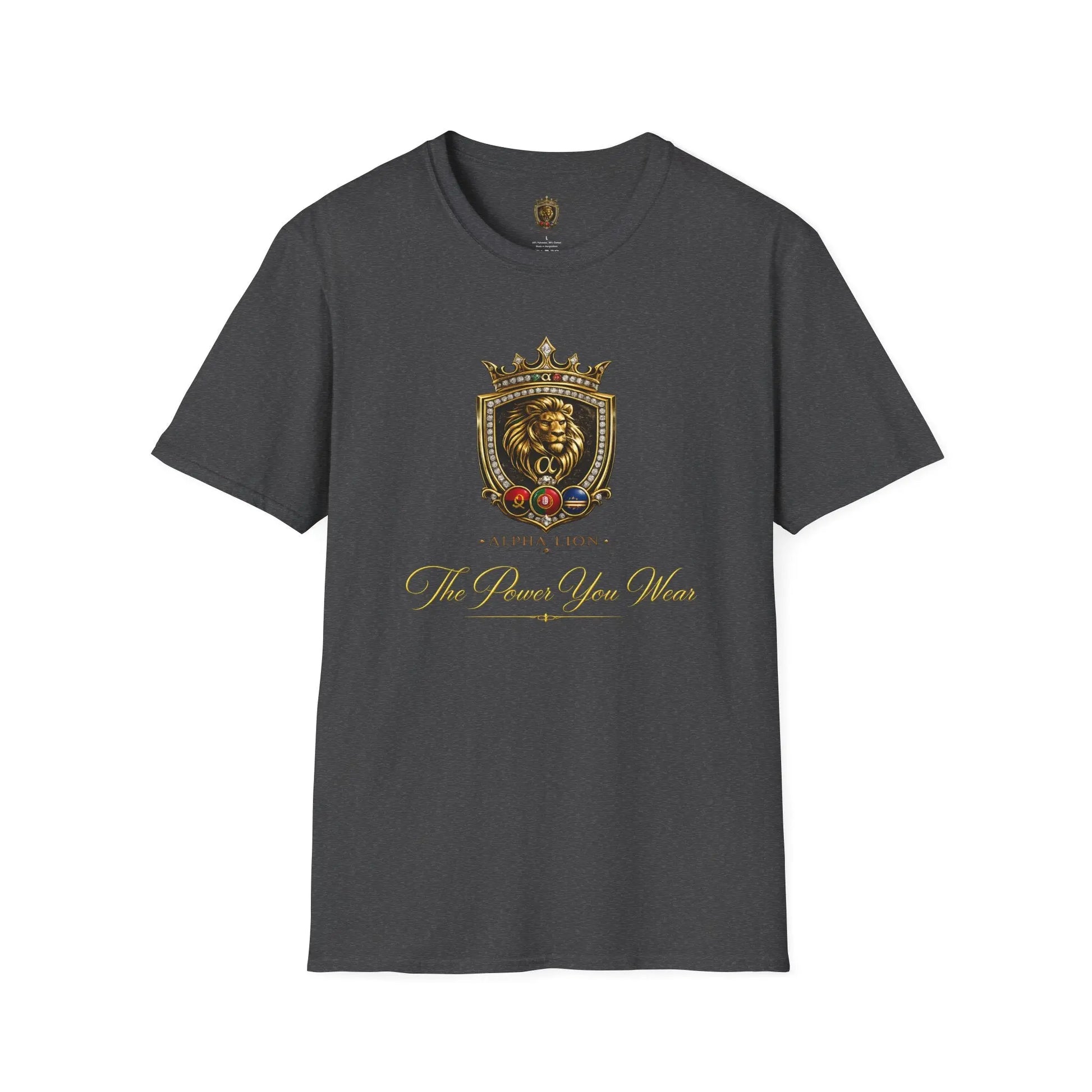 Alpha Lion Crest  T-Shirt Printify