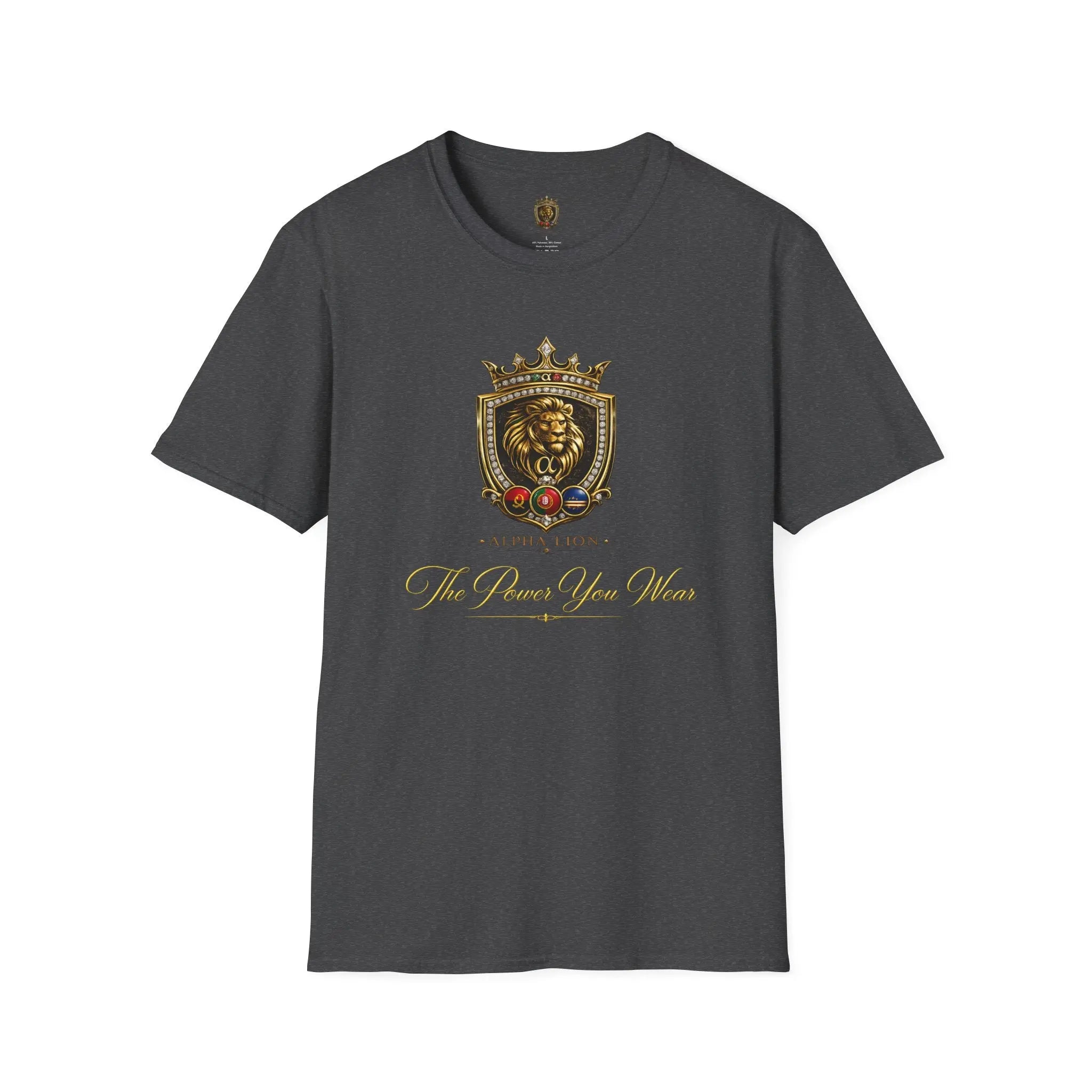 Alpha Lion Crest  T-Shirt Printify