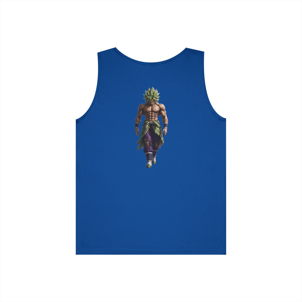 Alpha Lion Tank Top — Vintage-Engels-Emblem-Brustaufdruck