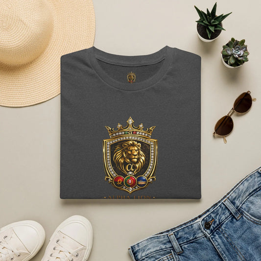 Alpha Lion Crest  T-Shirt Printify
