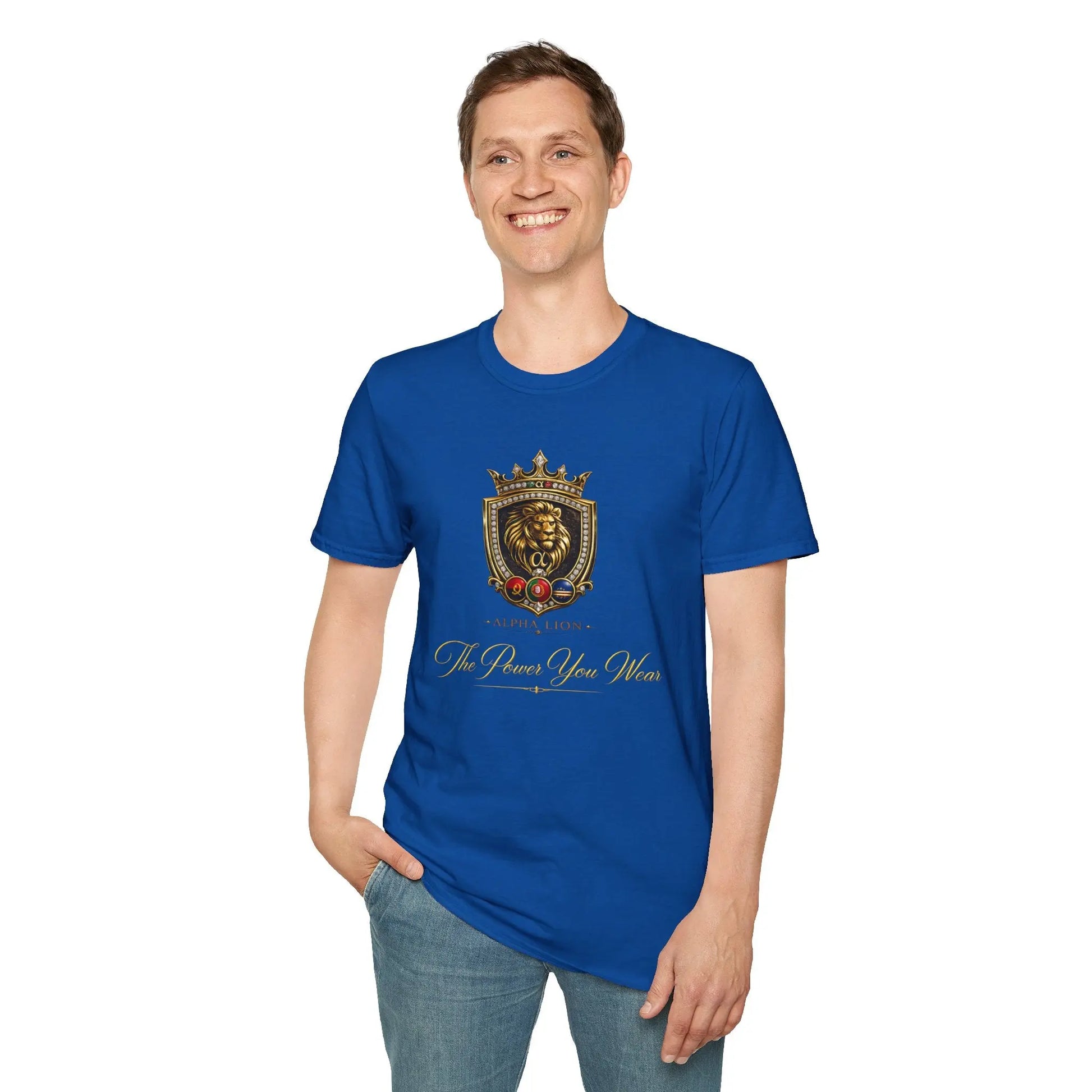 Alpha Lion Crest  T-Shirt Printify