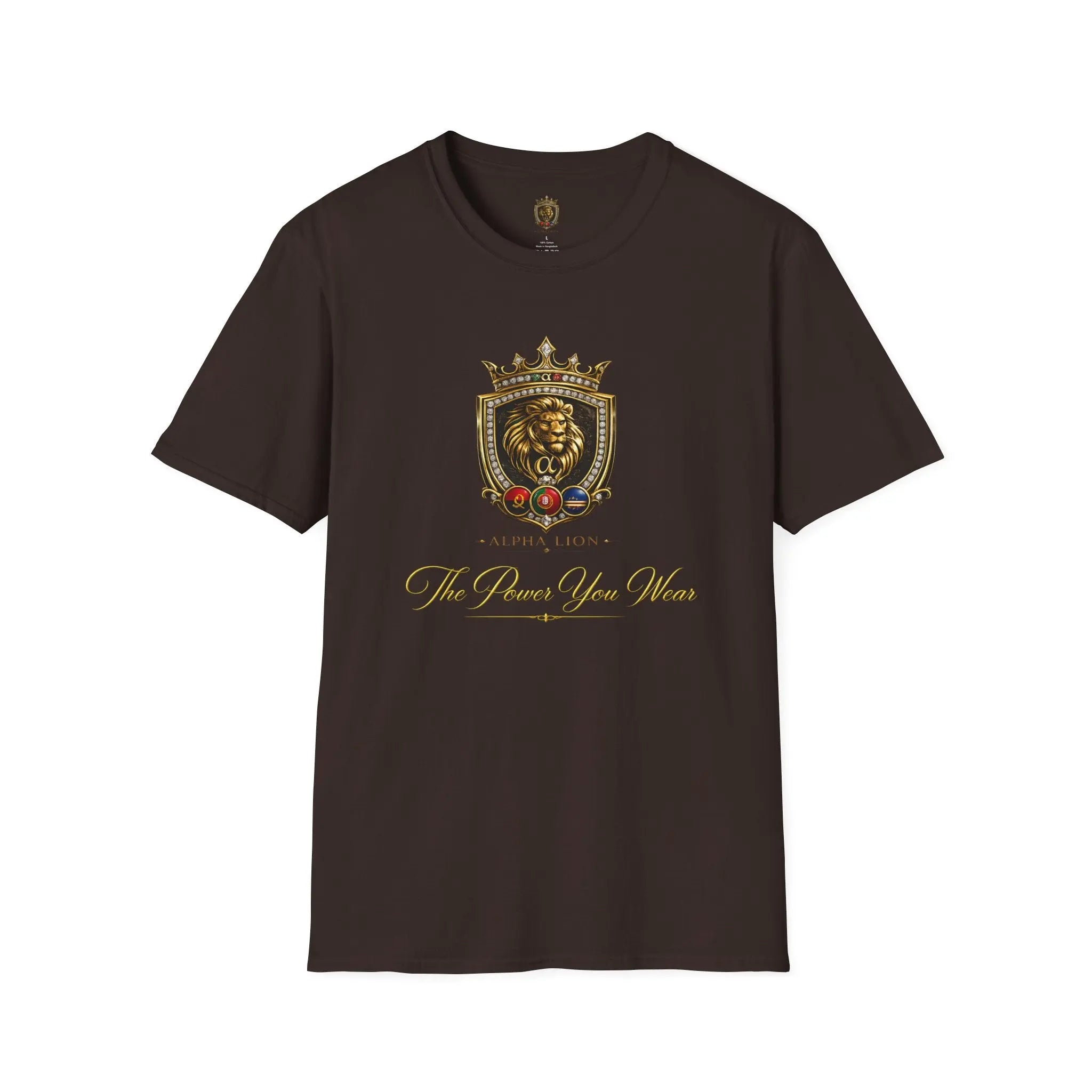 Alpha Lion Crest  T-Shirt Printify