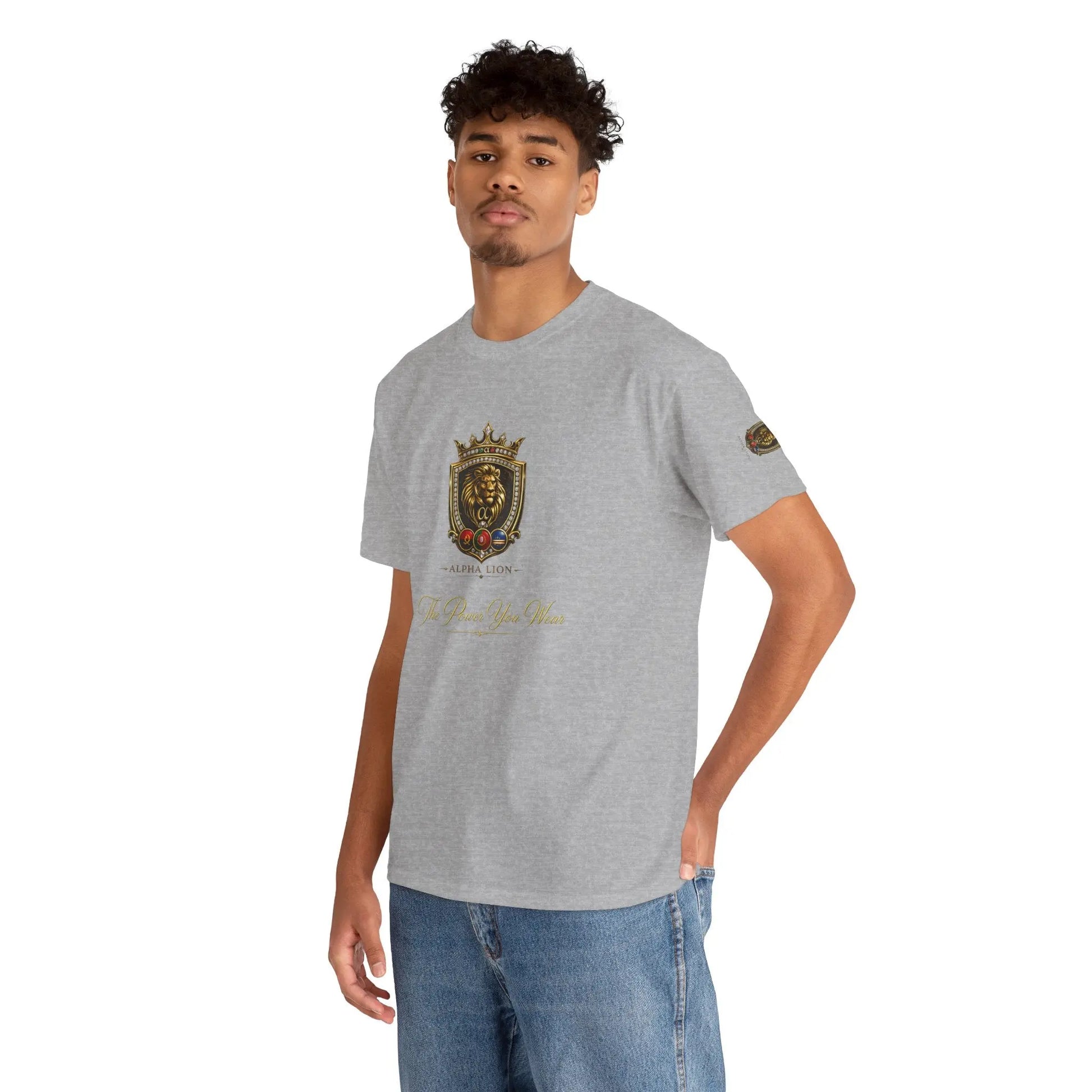 Lion  Crest T‑Shirt Printify