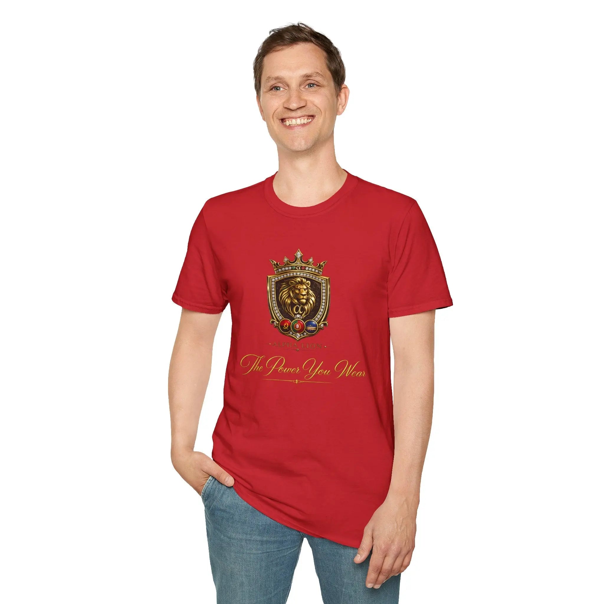 Alpha Lion Crest  T-Shirt Printify