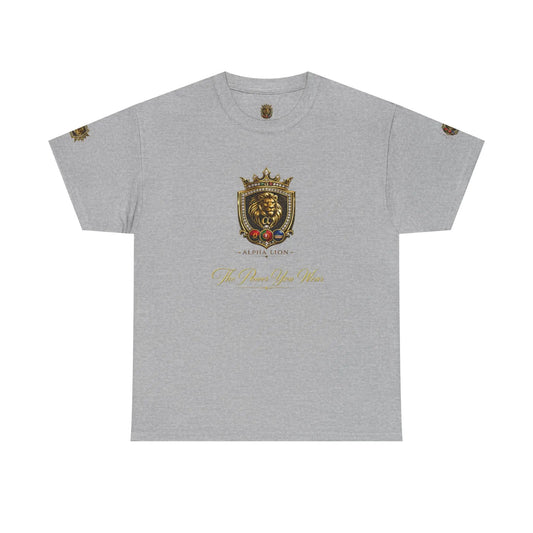 Lion  Crest T‑Shirt Printify