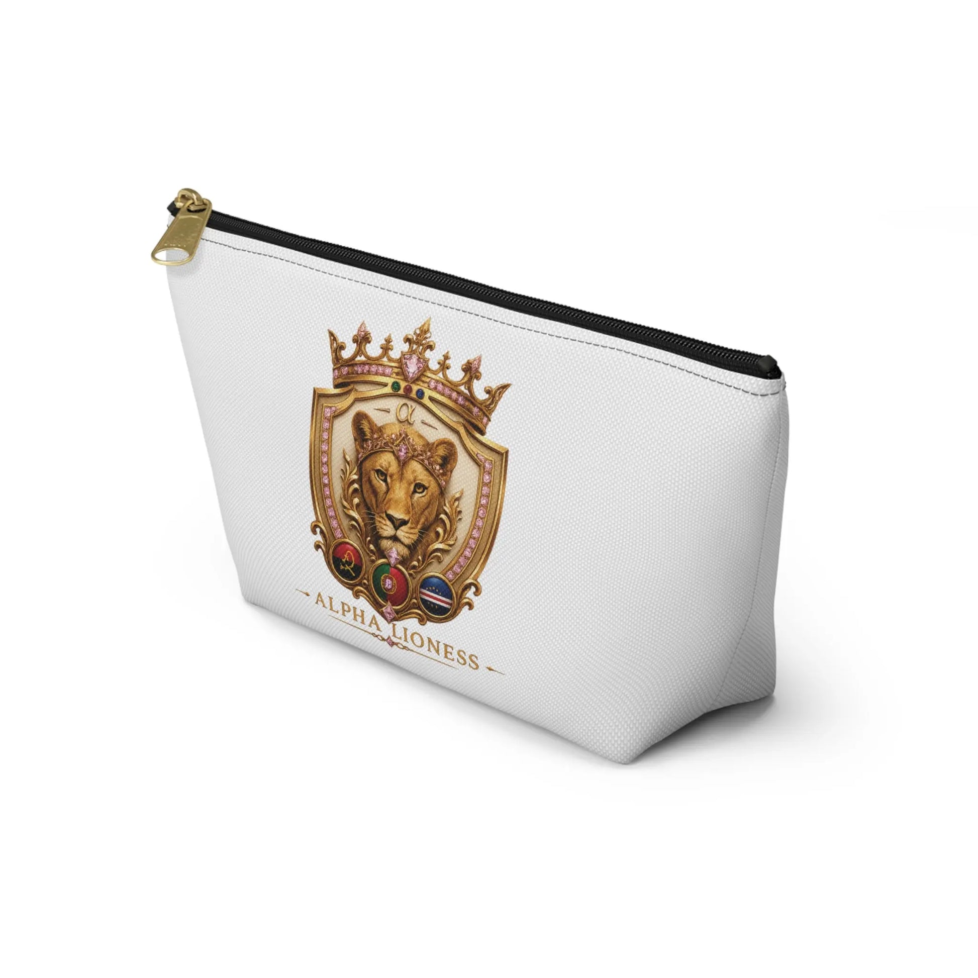 Lioness Accessory Pouch w T-bottom Printify
