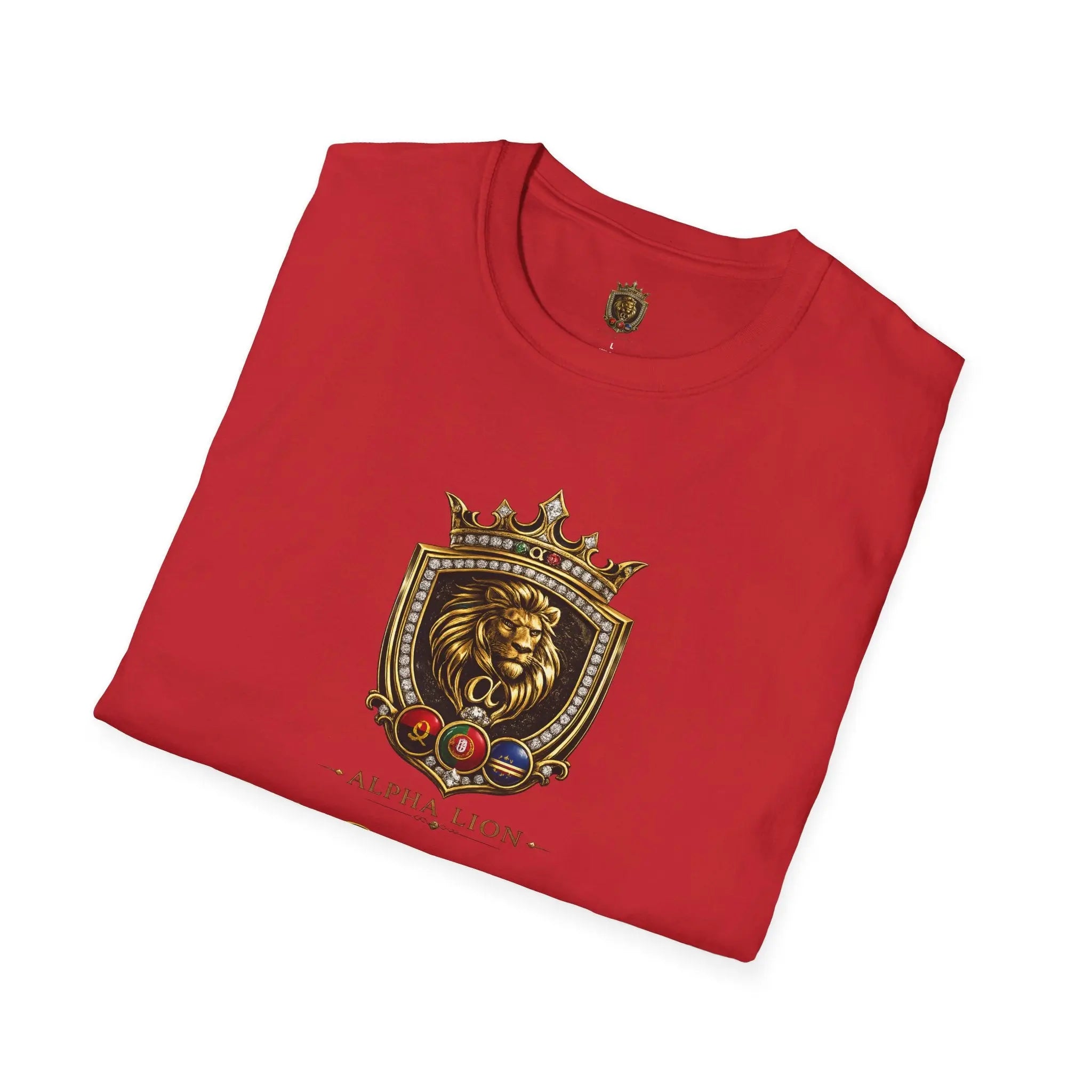 Alpha Lion Crest  T-Shirt Printify