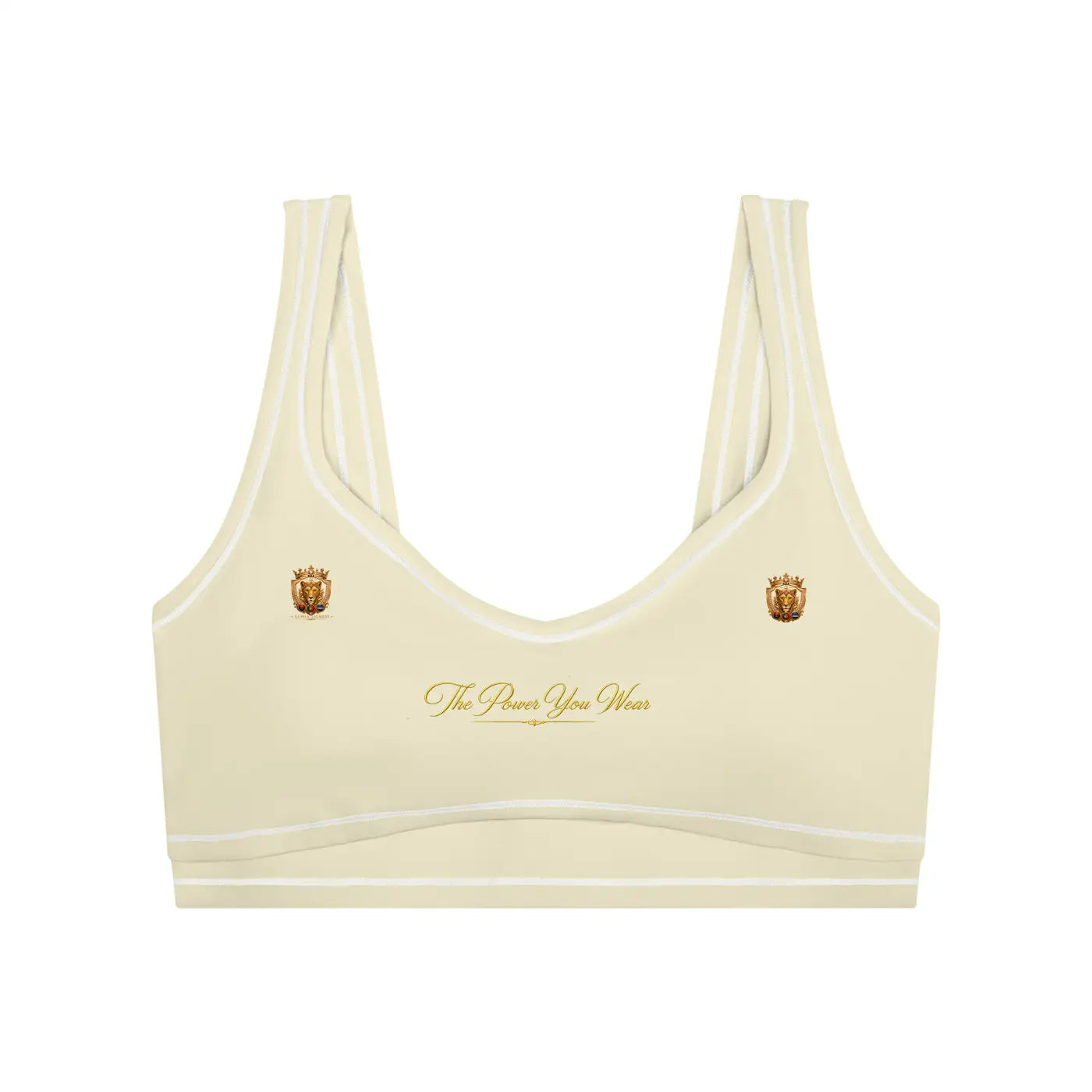 Lioness Topstitching Yoga Sports Bra ODMPOD