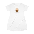 Löwen-T-Shirt-Kleid (AOP)