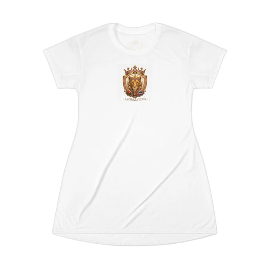 LionessT-Shirt Dress (AOP) Printify