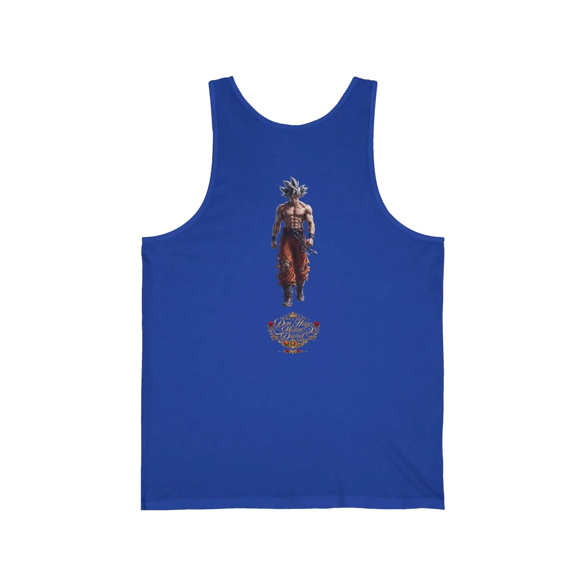 Dragon Warrior Tank Top — Lion Crest Graphic Jersey Tank Printify