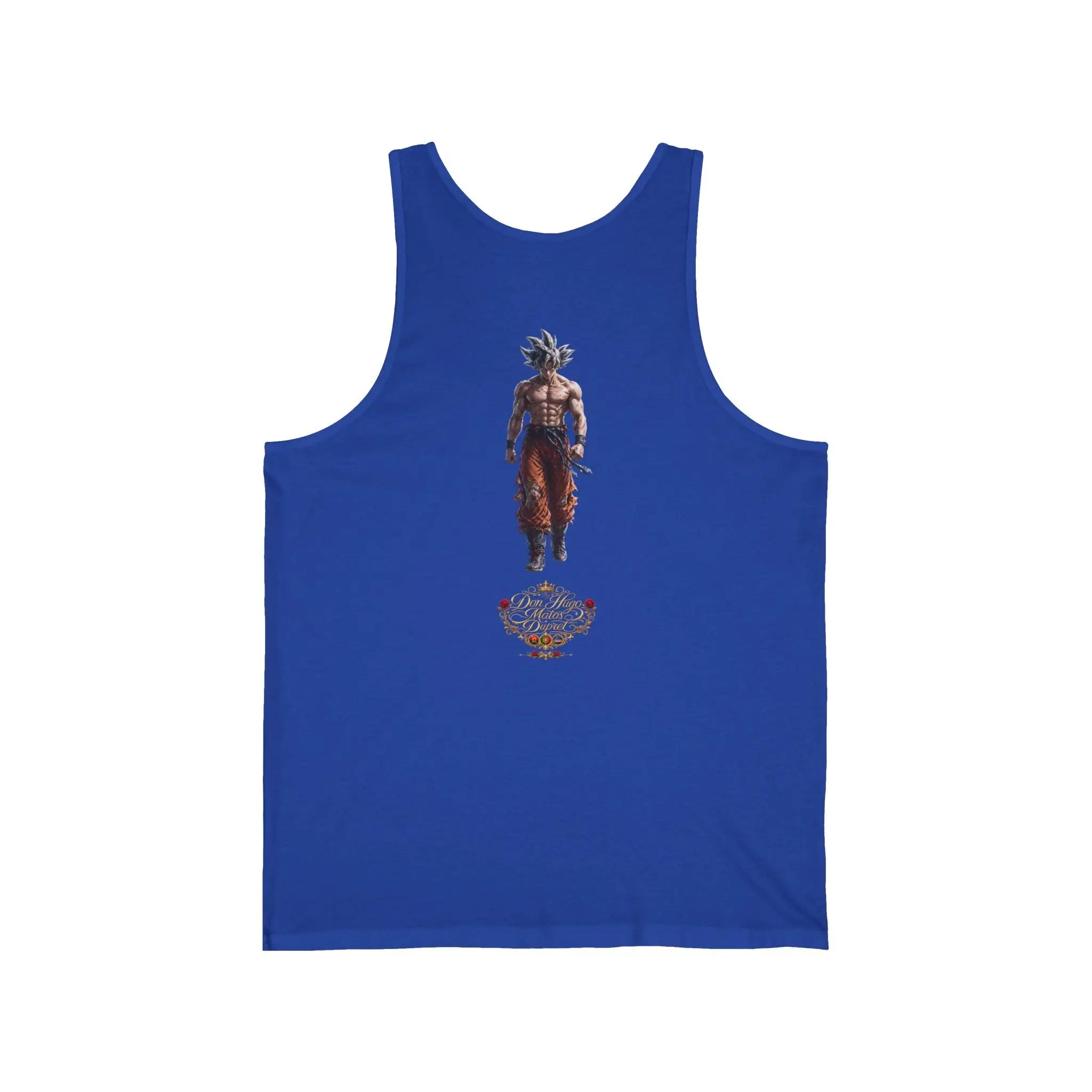 Dragon Warrior Tank Top — Lion Crest Graphic Jersey Tank Printify