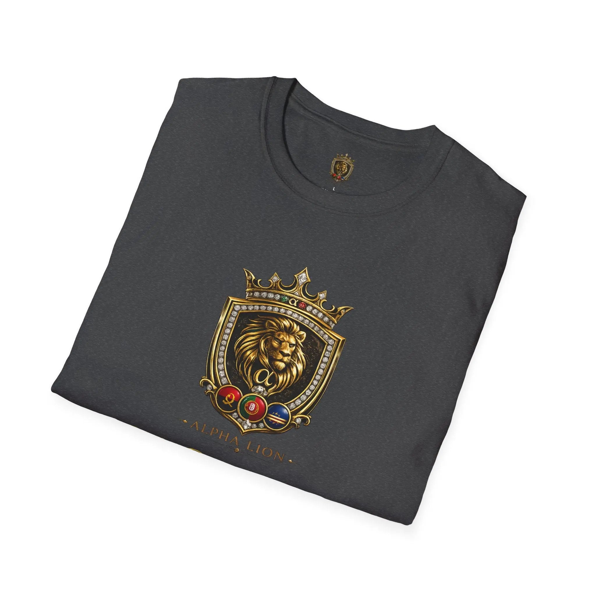 Alpha Lion Crest  T-Shirt Printify