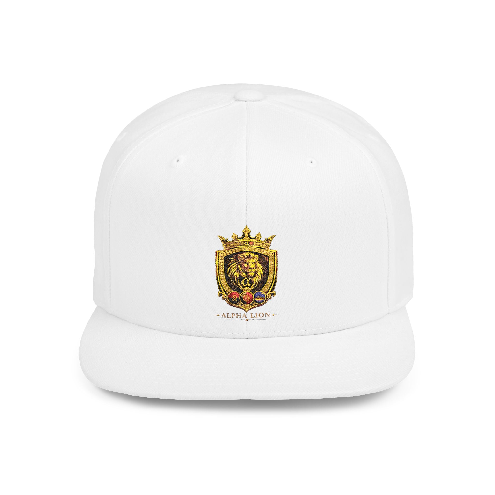 Gold Lion Crest Snapback Hat