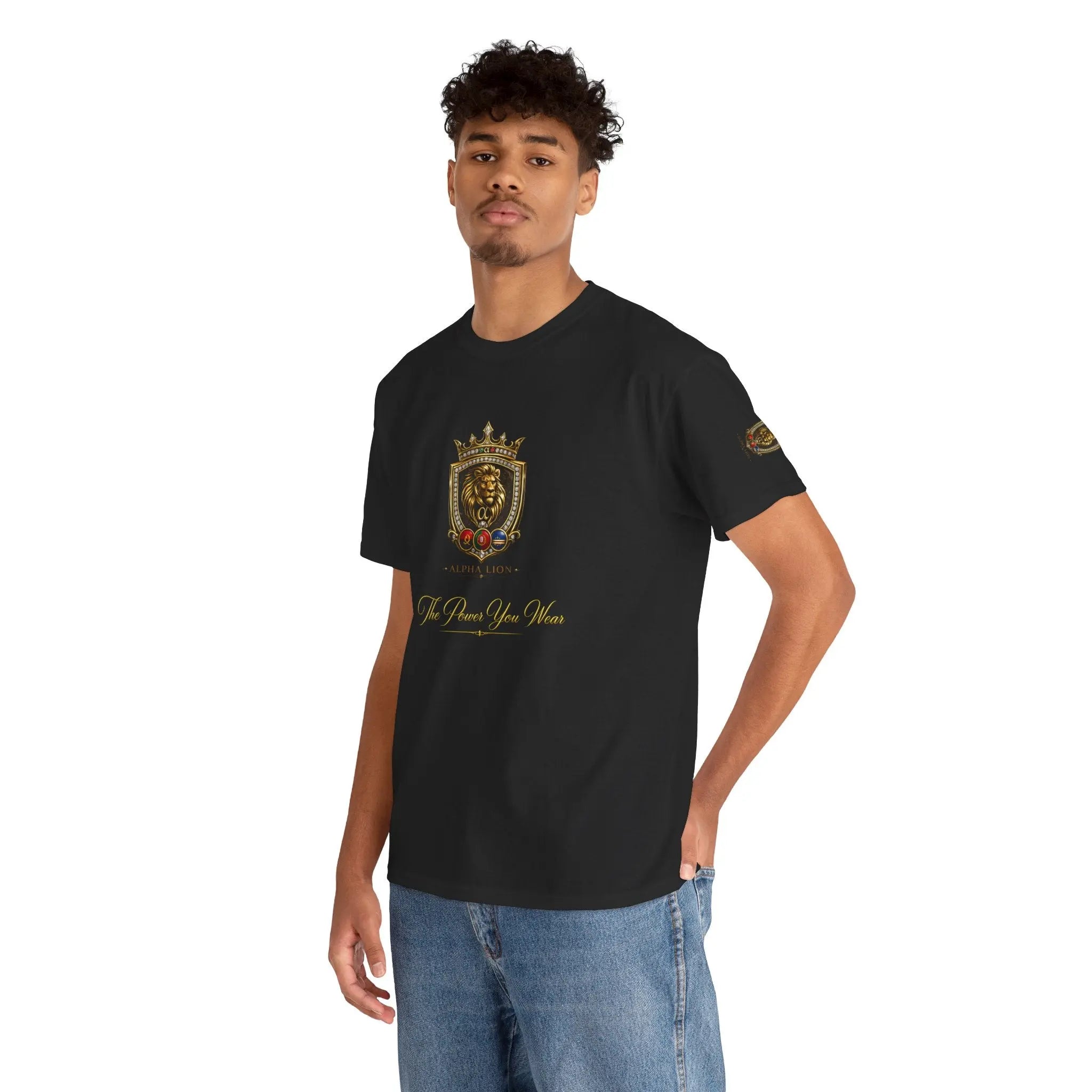 Lion  Crest T‑Shirt Printify